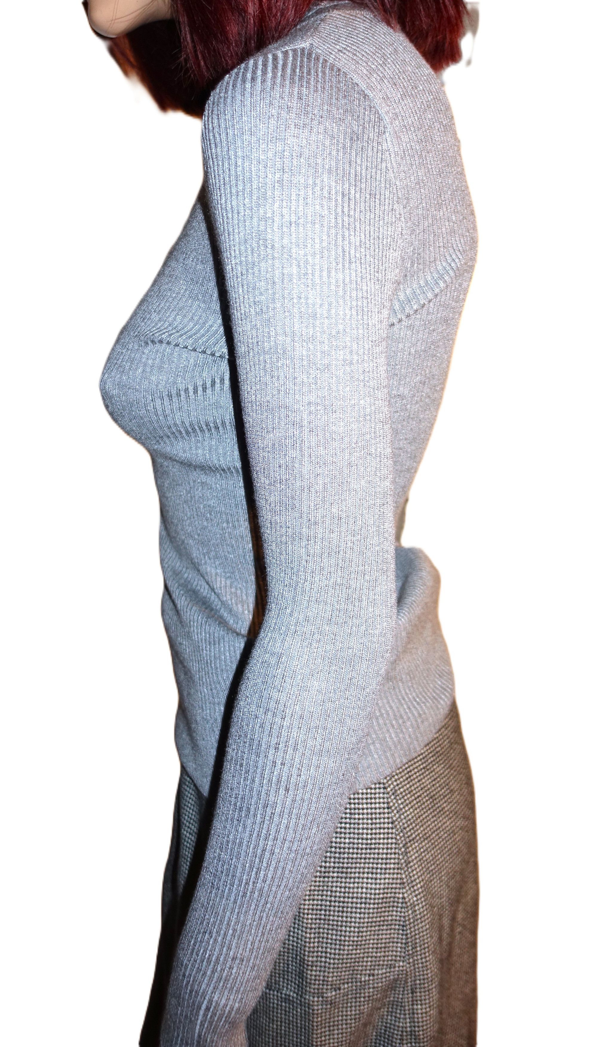 Other Ambiance Apparel Gray Turtle Neck Sweater M NWT Size M / US 6-8 / IT 42-44 - 4 Thumbnail