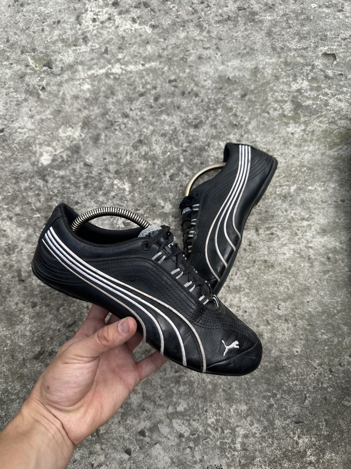 Puma Y2K Vintage Puma Speedcat Streetwear Style Rare Logo VTg Size US 7 / IT 37 - 2 Thumbnail