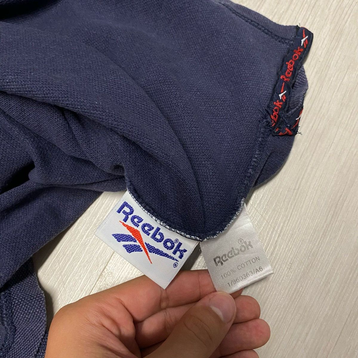 Reebok Vintage 90s Reebok Spellout tshirt Size US M / EU 48-50 / 2 - 5 Thumbnail