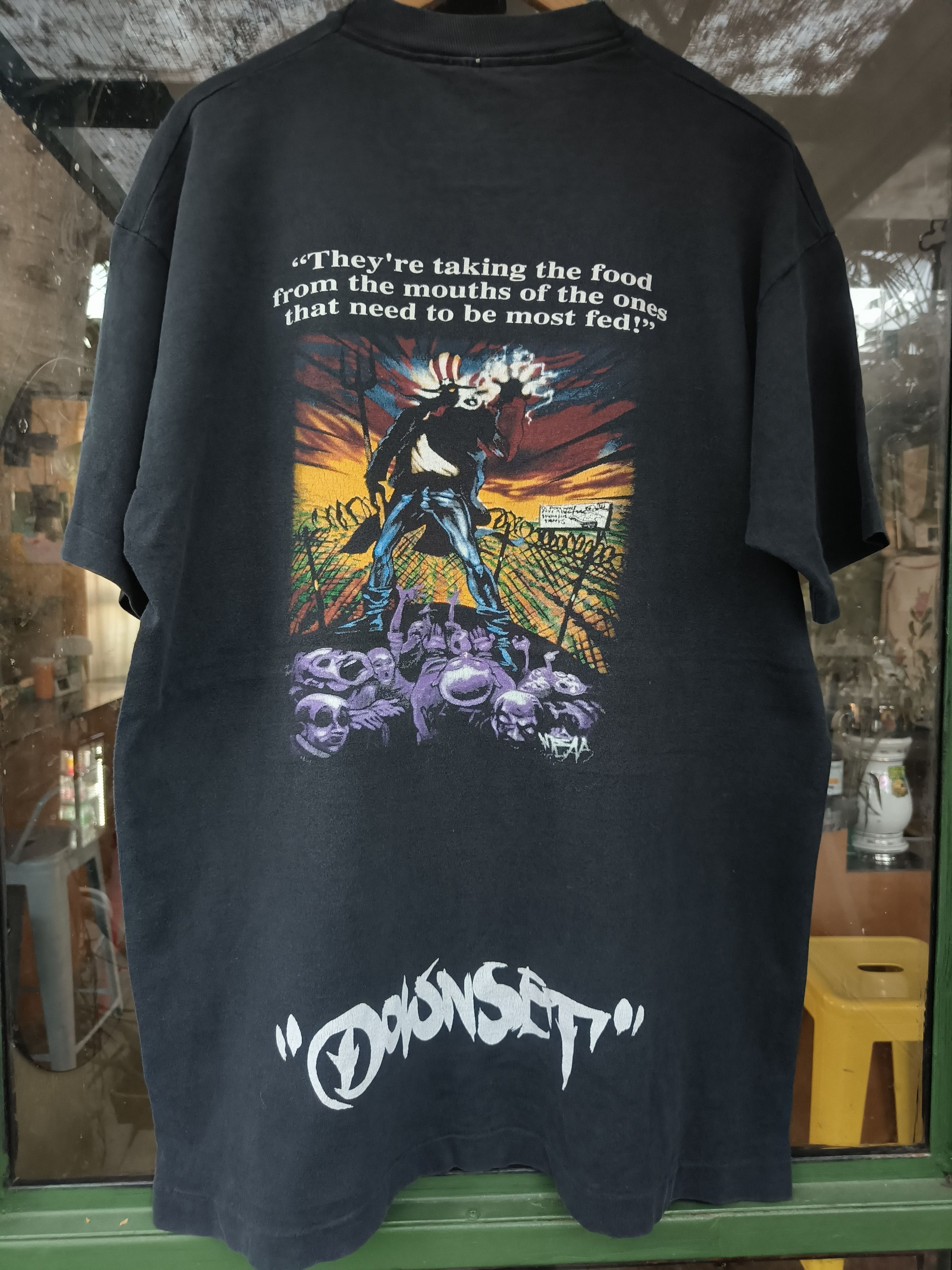 Vintage 90s Downset (Do we speak a dead language) shirt