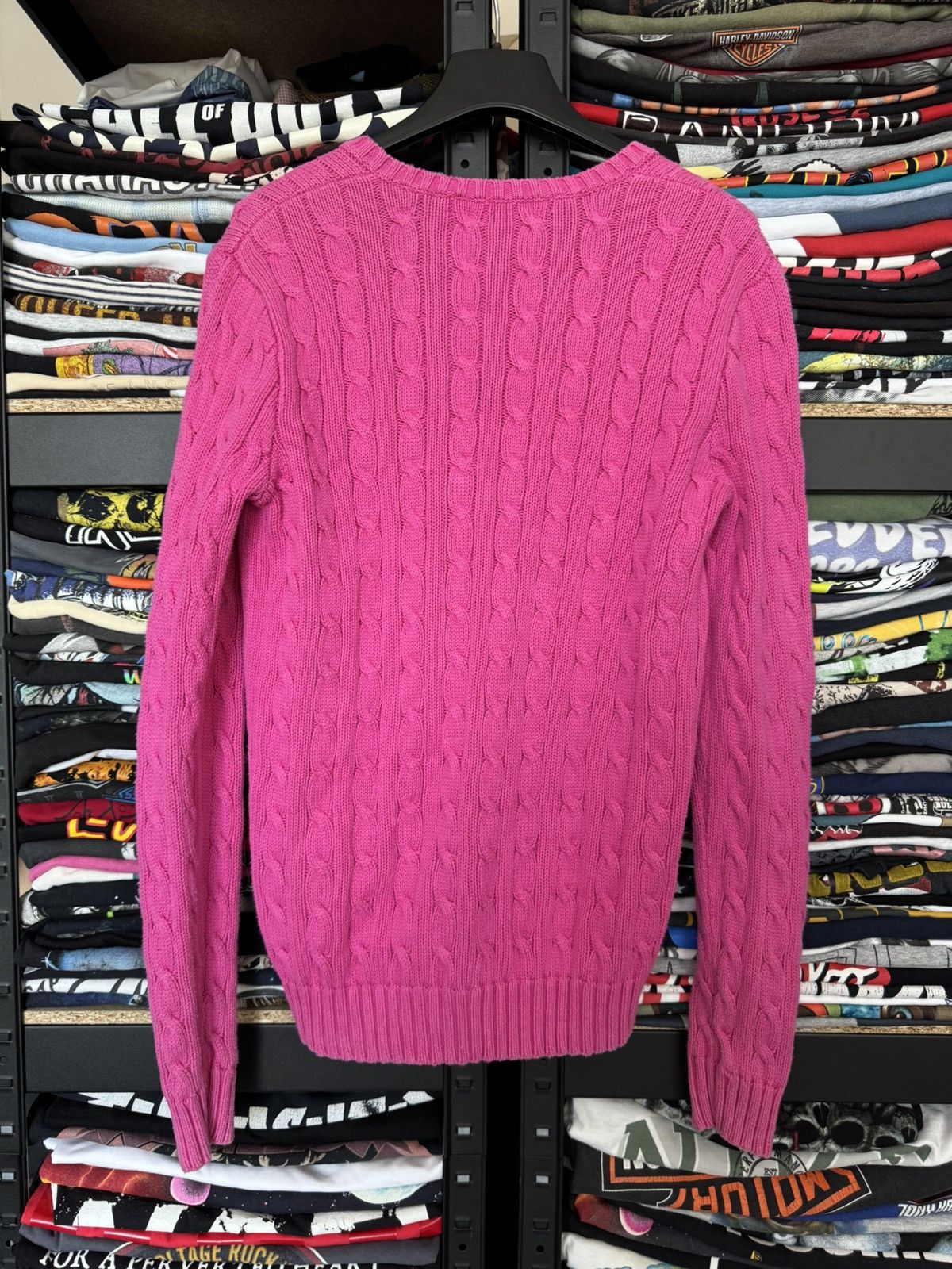 Ralph Lauren Ralph Laurent Polo sweater pink V neck Size S / US 4 / IT 40 - 2 Thumbnail