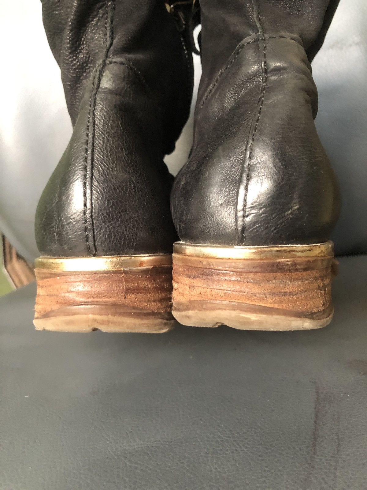 A.S.98 A.S 98 Black Calfskin Leather Women’s Boots Size 37 Size US 6.5 / IT 36.5 - 13 Thumbnail