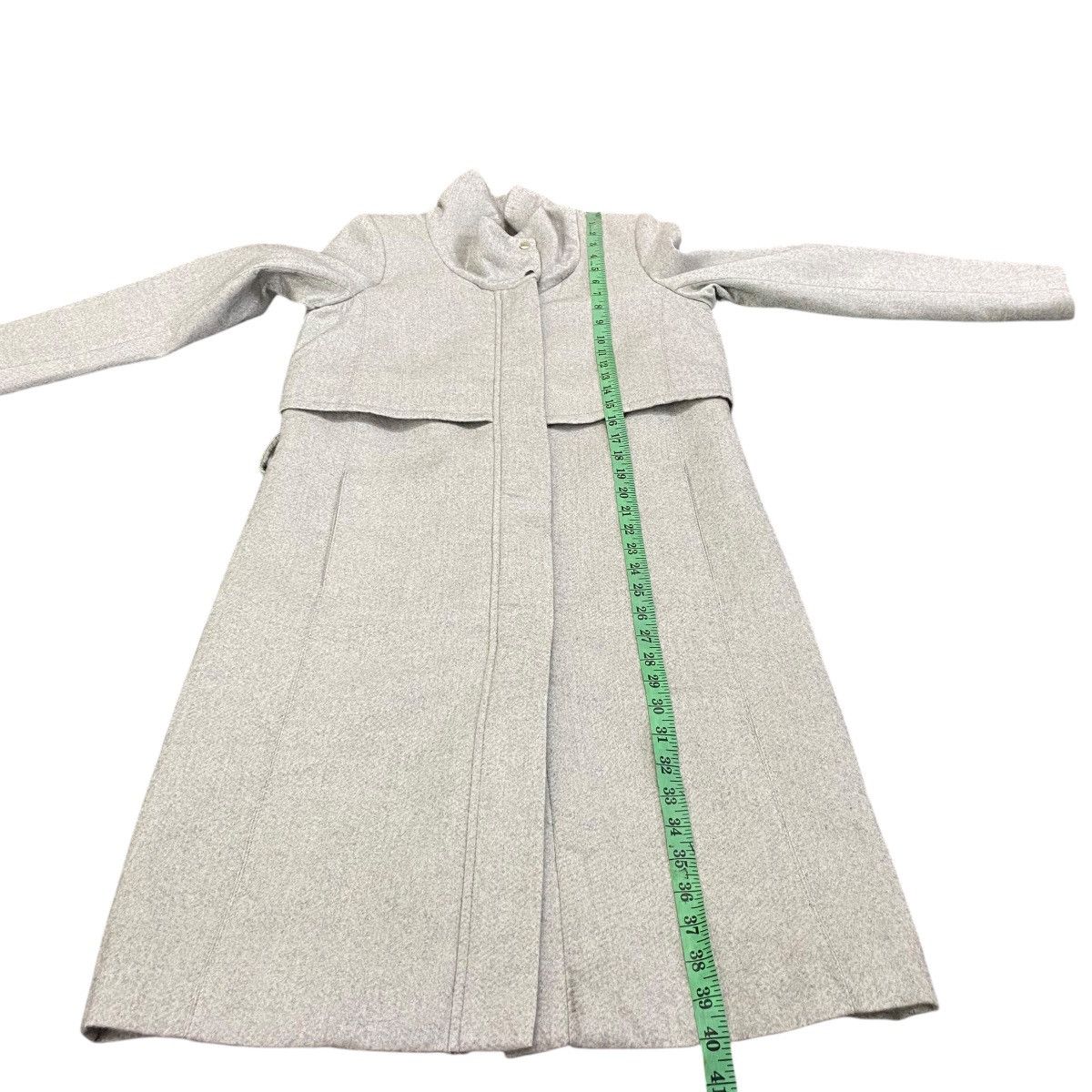 Helmut Lang Helmut Lang Wool Blend Belted Coat Size (P) Size S / US 4 / IT 40 - 15 Thumbnail