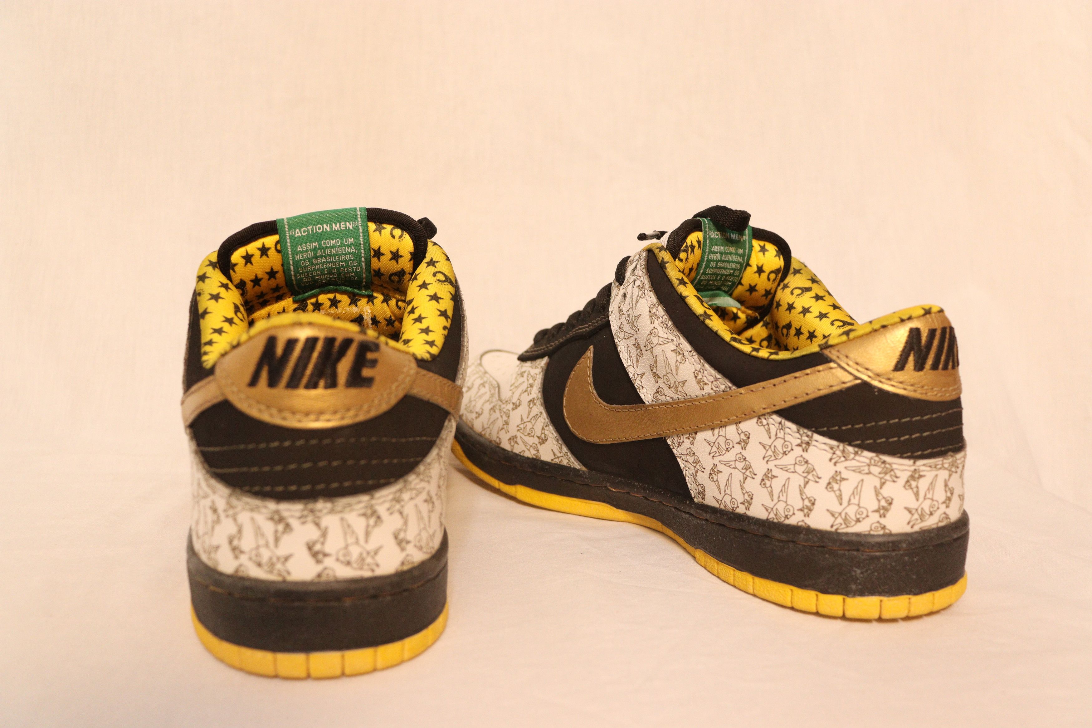 Nike DON TORELLI × NIKE DUNK LOW CANARINHO EMB (Brazil Exclusive) Size US 8.5 / EU 41-42 - 4 Thumbnail