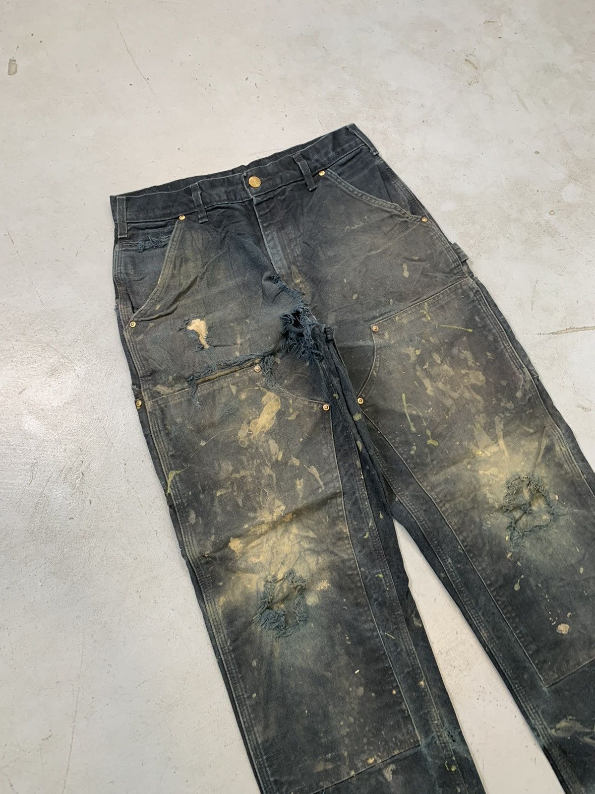 Carhartt vintage carhartt double knee b01 blk Size US 30 / EU 46 - 3 Thumbnail