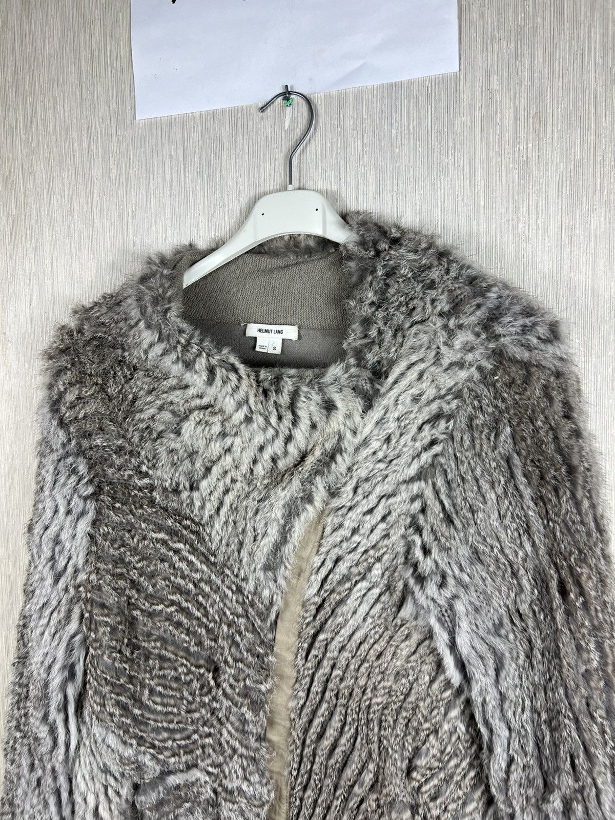 Helmut Lang Archive Helmut Lang vintage real rabbit fur cardigan jacket Size S / US 4 / IT 40 - 24 Thumbnail