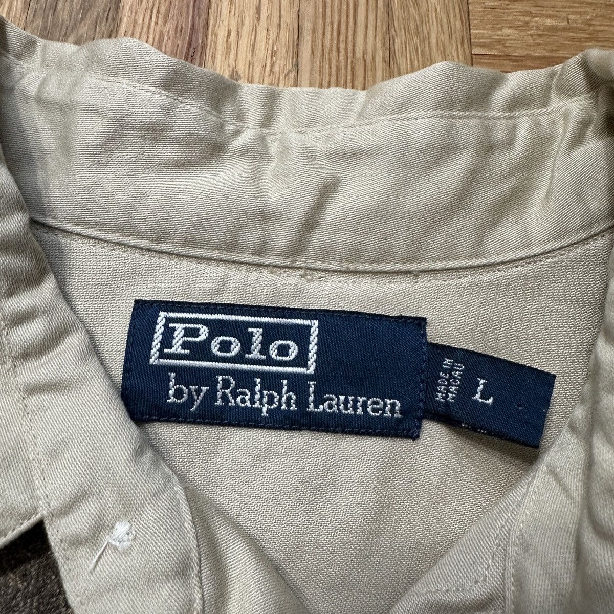 Polo Ralph Lauren Vintage Polo leather western shirt Size US L / EU 52-54 / 3 - 5 Thumbnail