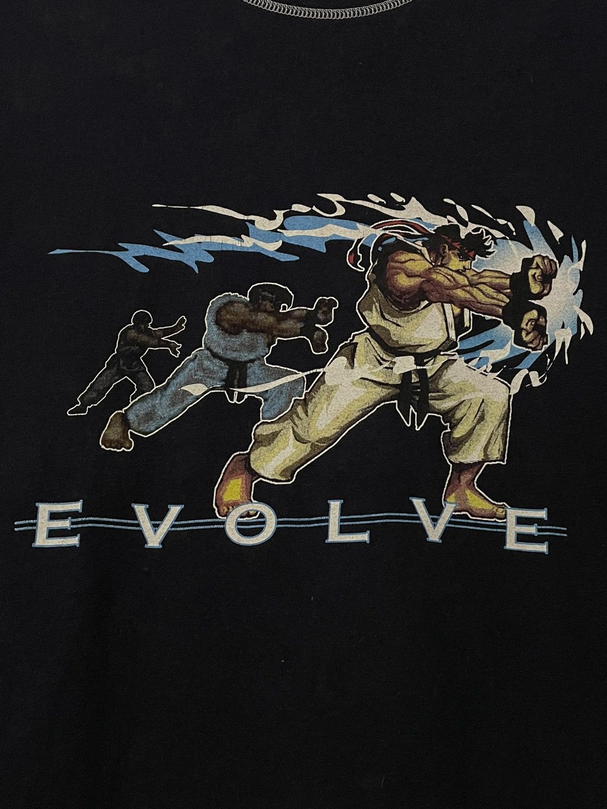 Vintage Vintage Super Street Fighter II Turbo Hd Remix Graphic Tee Size US XL / EU 56 / 4 - 5 Thumbnail