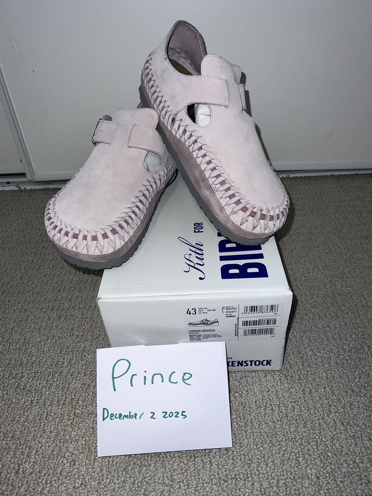 Birkenstock × Kith Kith for Birkenstock London Braided Size US 10 / EU 43 - 1 Thumbnail