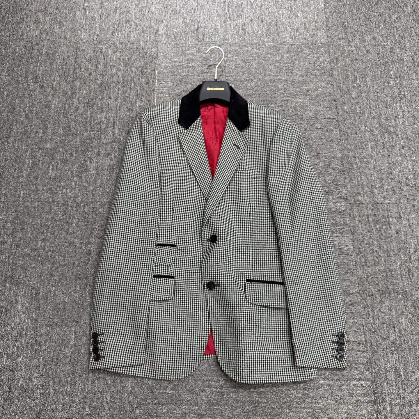 Gucci Gucci suede-collar wool blazer 46 Size 46R - 1 Thumbnail