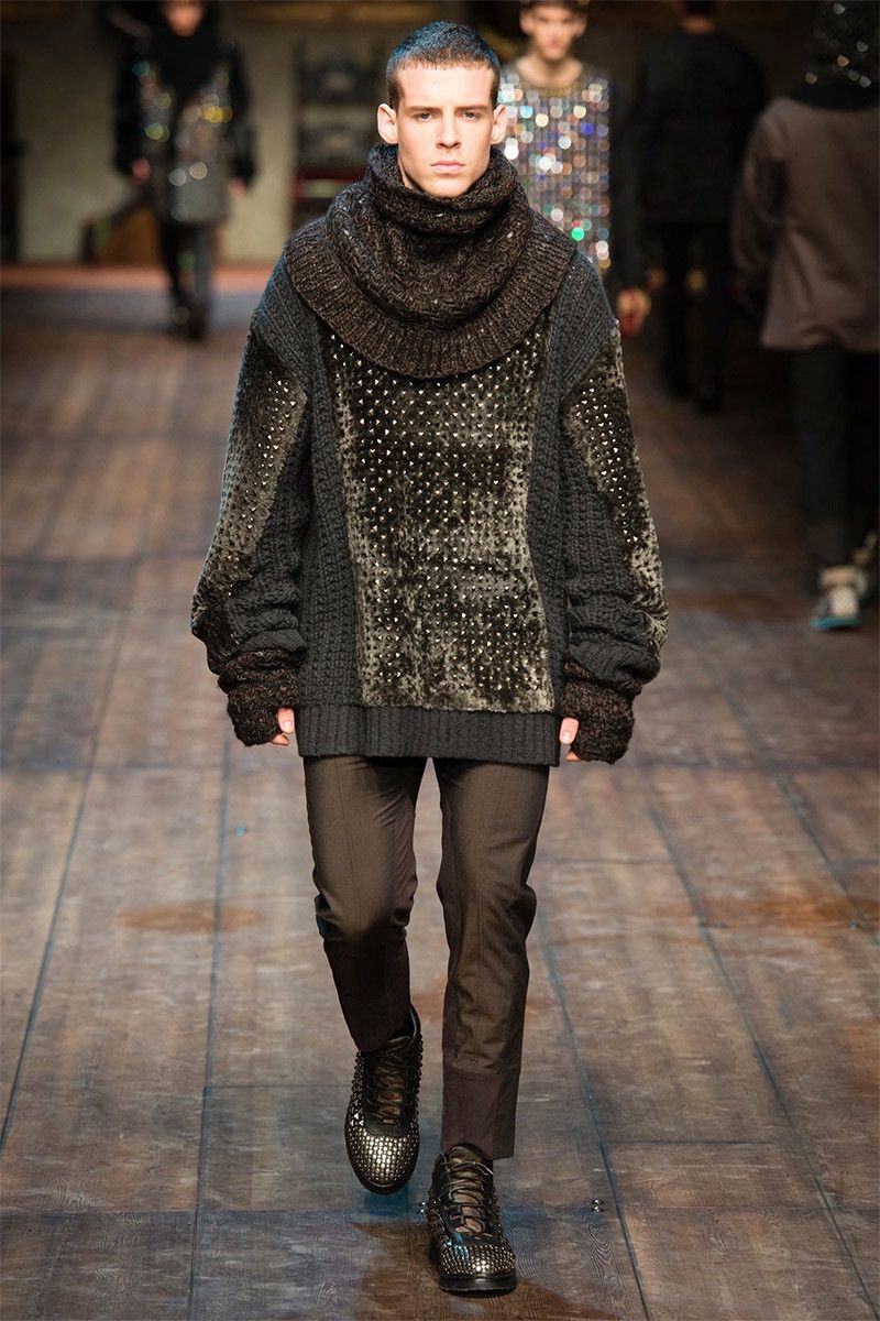Dolce & Gabbana Dolce & Gabbana AW14 Studded Velvet Derby Size US 8 / EU 41 - 2 Thumbnail