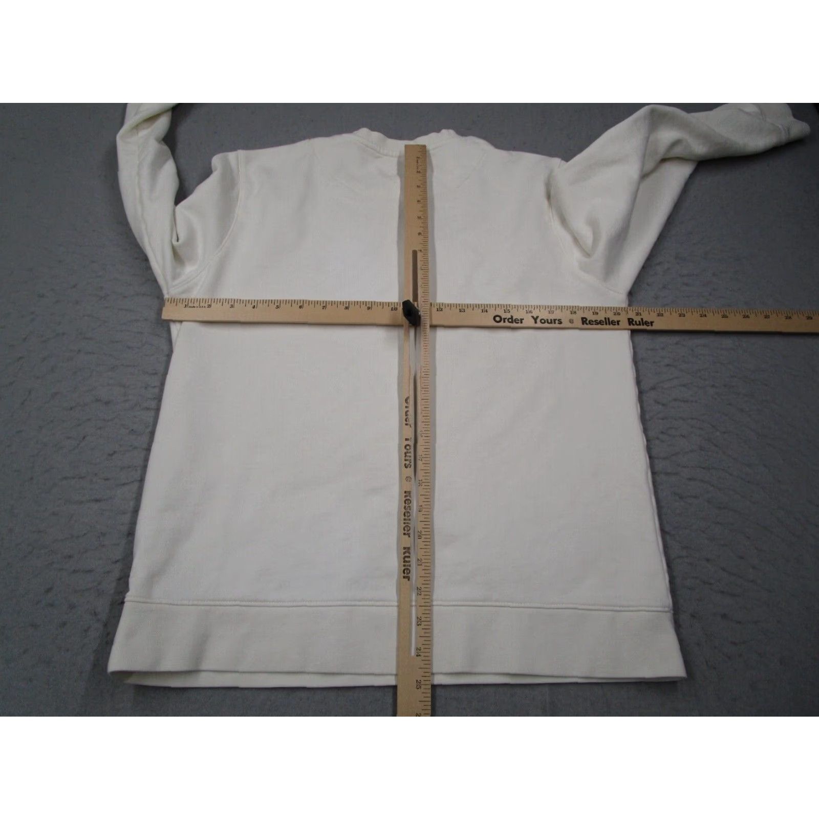 Vintage A-Dam King of Hearts White Organic Long Sleeve Pullover Sweatshirt Mens Medium Size US M / EU 48-50 / 2 - 6 Thumbnail