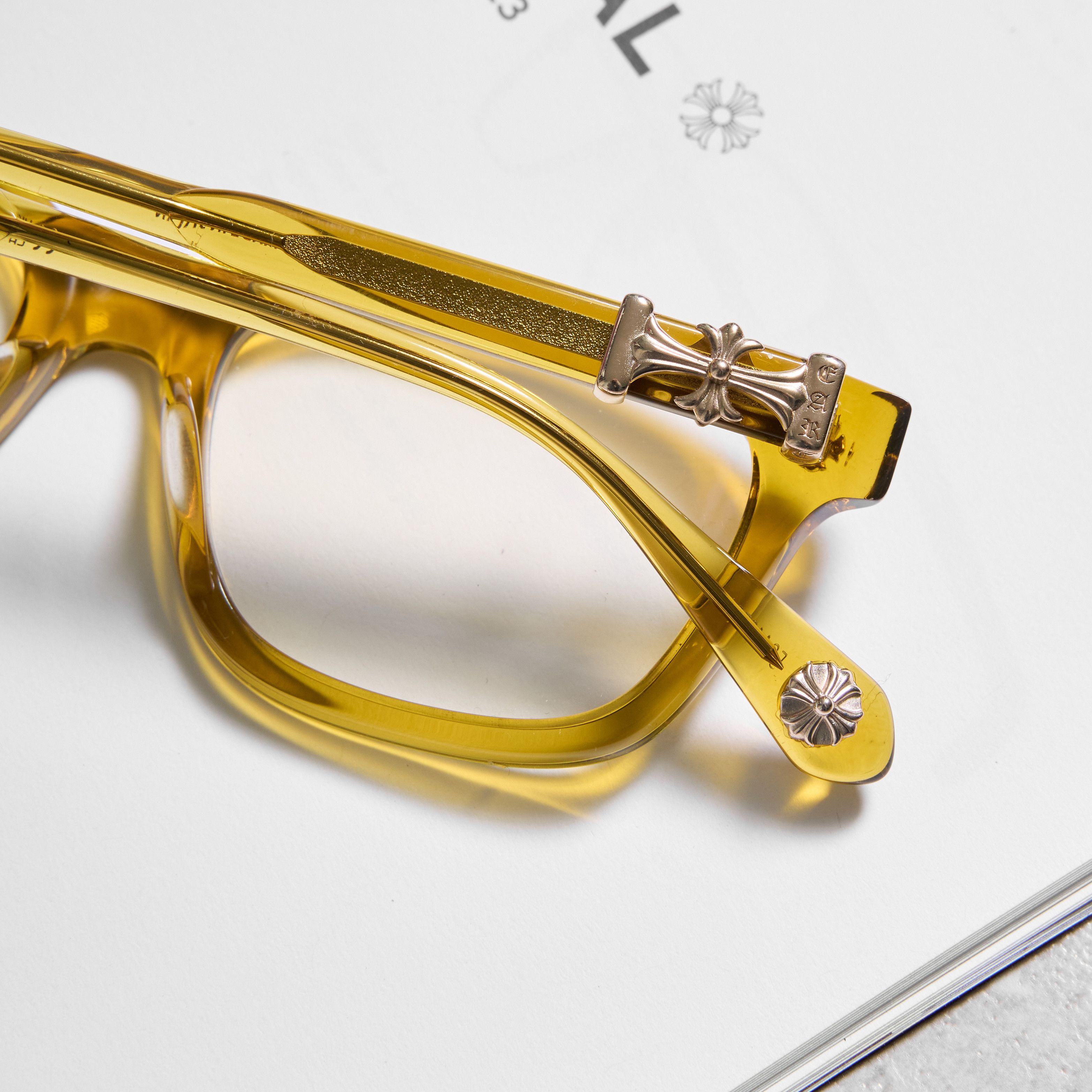 Chrome Hearts Chrome Hearts Cox Ucker Glasses Size ONE SIZE - 7 Thumbnail