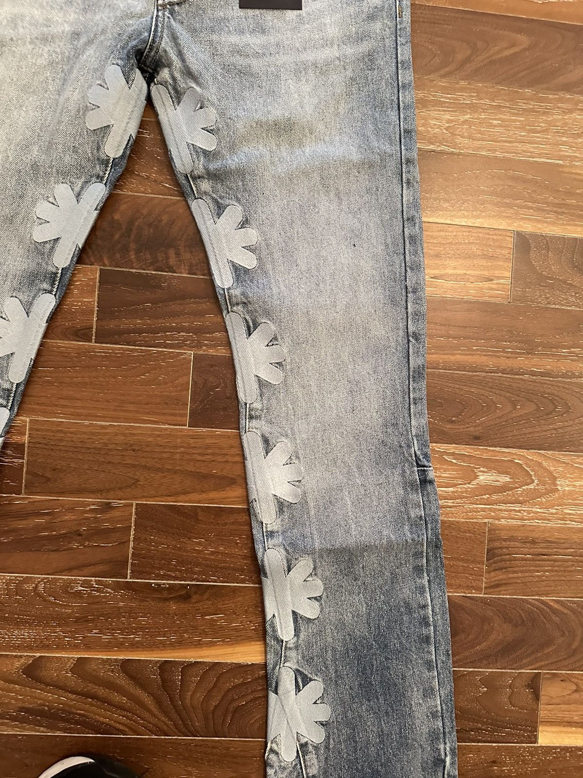 LOSTSHDWS Lostshdws Sun logo Denim Jeans. #32 Size US 32 / EU 48 - 4 Thumbnail