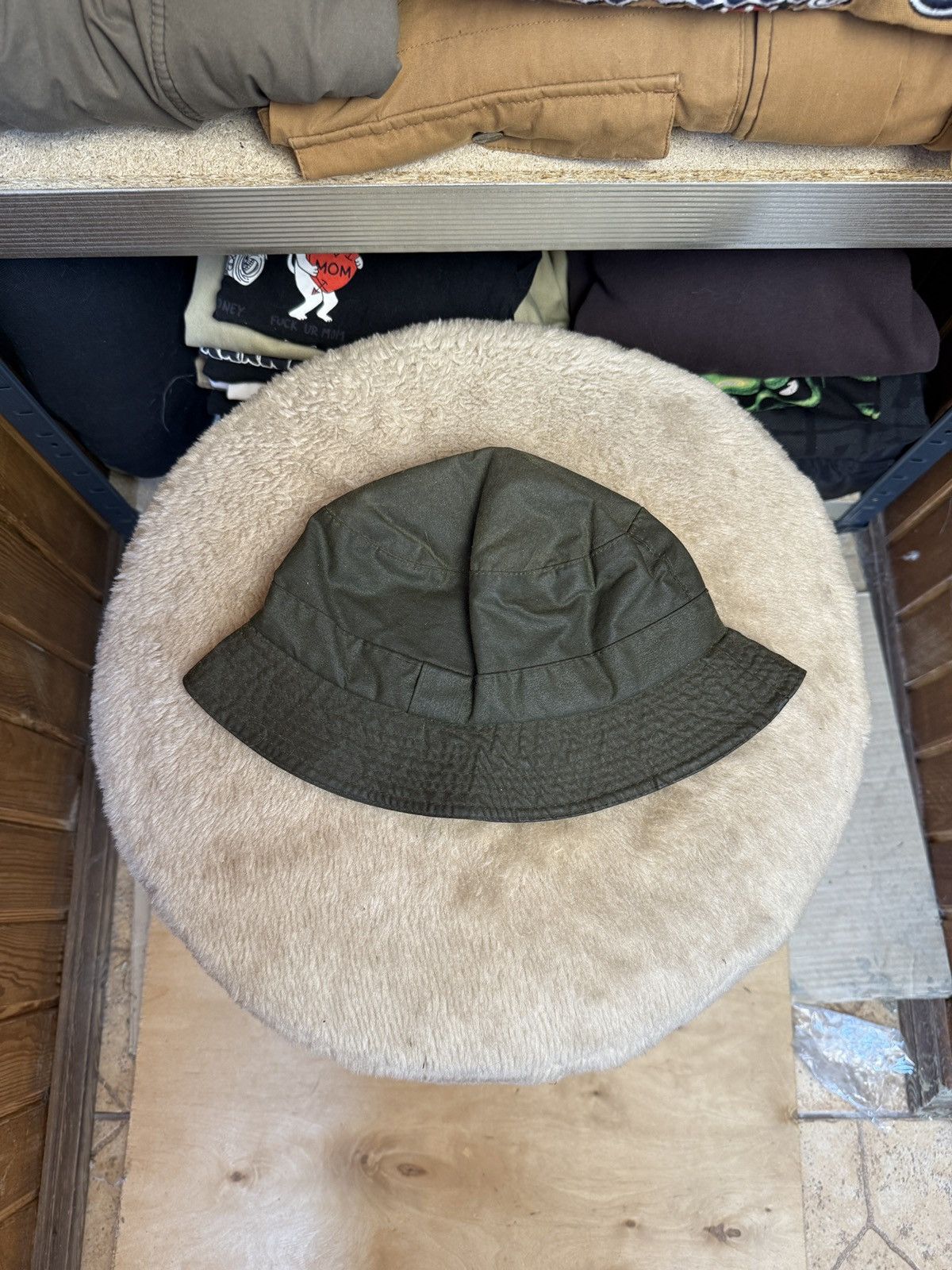 Barbour Barbour Vintage Wax Hat Panama Size ONE SIZE - 2 Thumbnail