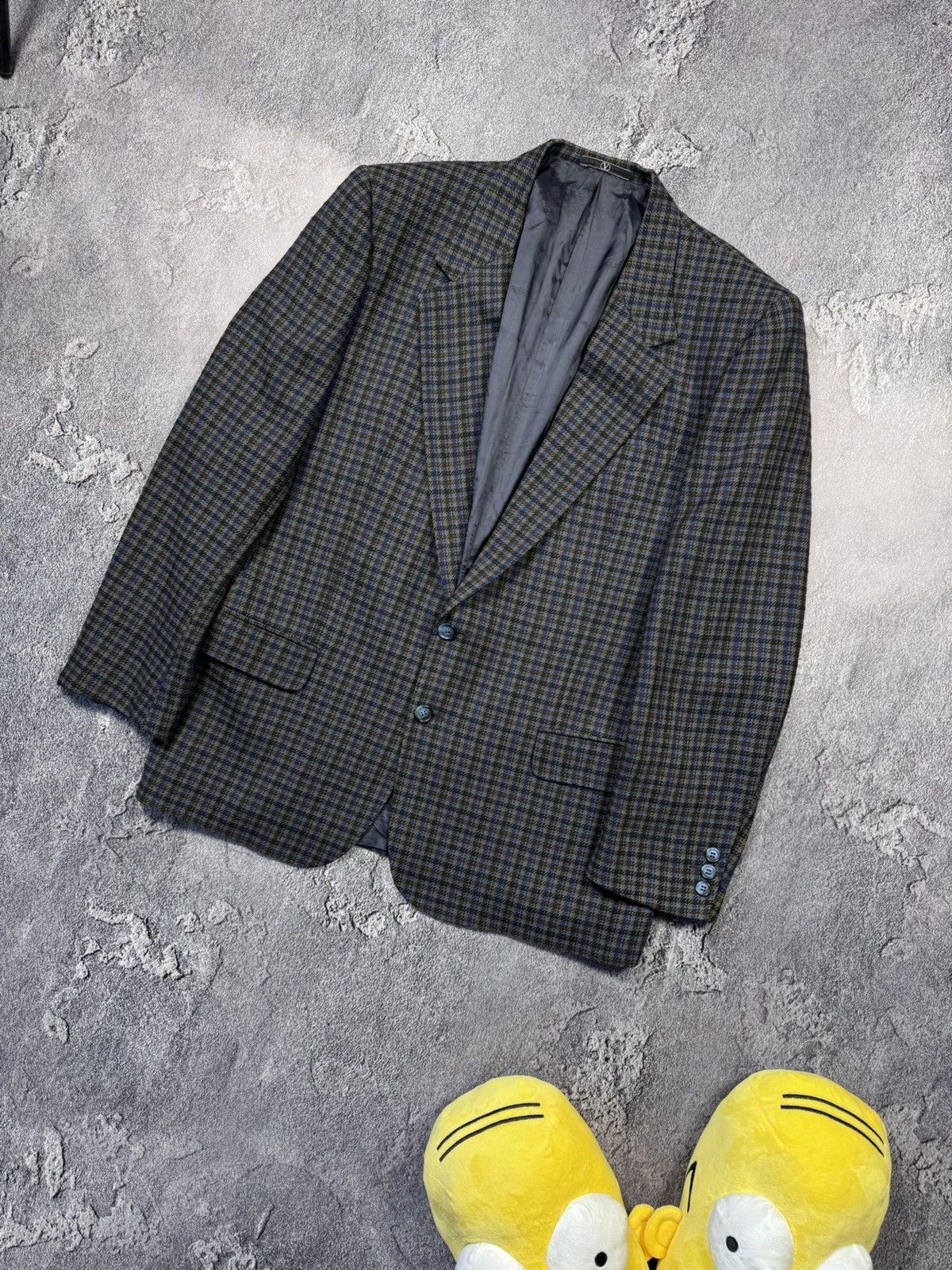 Valentino Valentino Uomo Vintage Wool Blazer — Made in Italy Size 52R - 1 Thumbnail