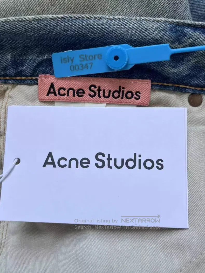 Acne Studios Acne Studios SS25 Heavily Graffiti Five Pocket Design Wash Size US 36 / EU 52 - 4 Thumbnail