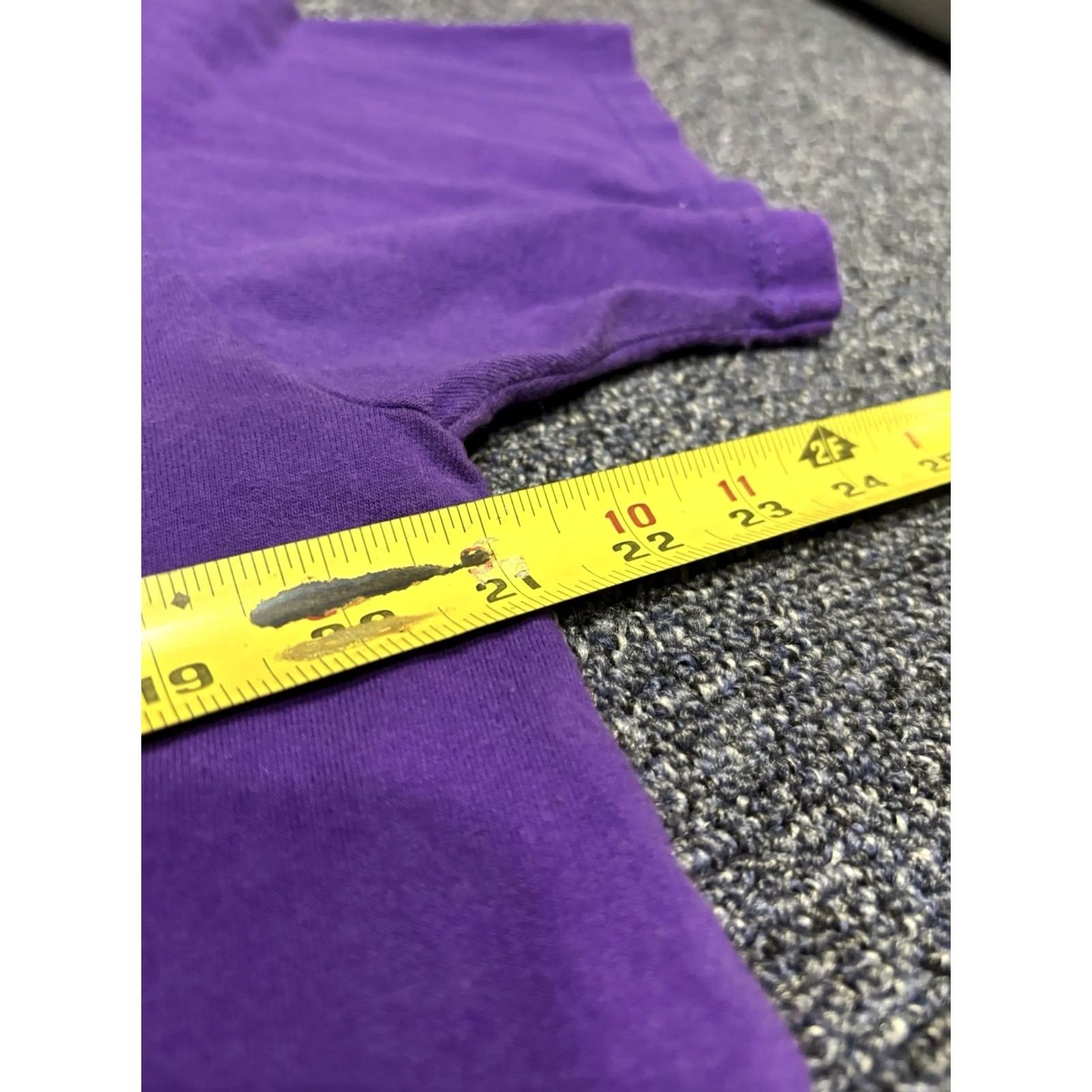 Fruit Of The Loom Vintage Fruit of the Loom Shirt Large Purple Cat Pumpkin Graphic Halloween Crew Neck Men Short Sleeve T-Shirt P3 Size US L / EU 52-54 / 3 - 4 Thumbnail