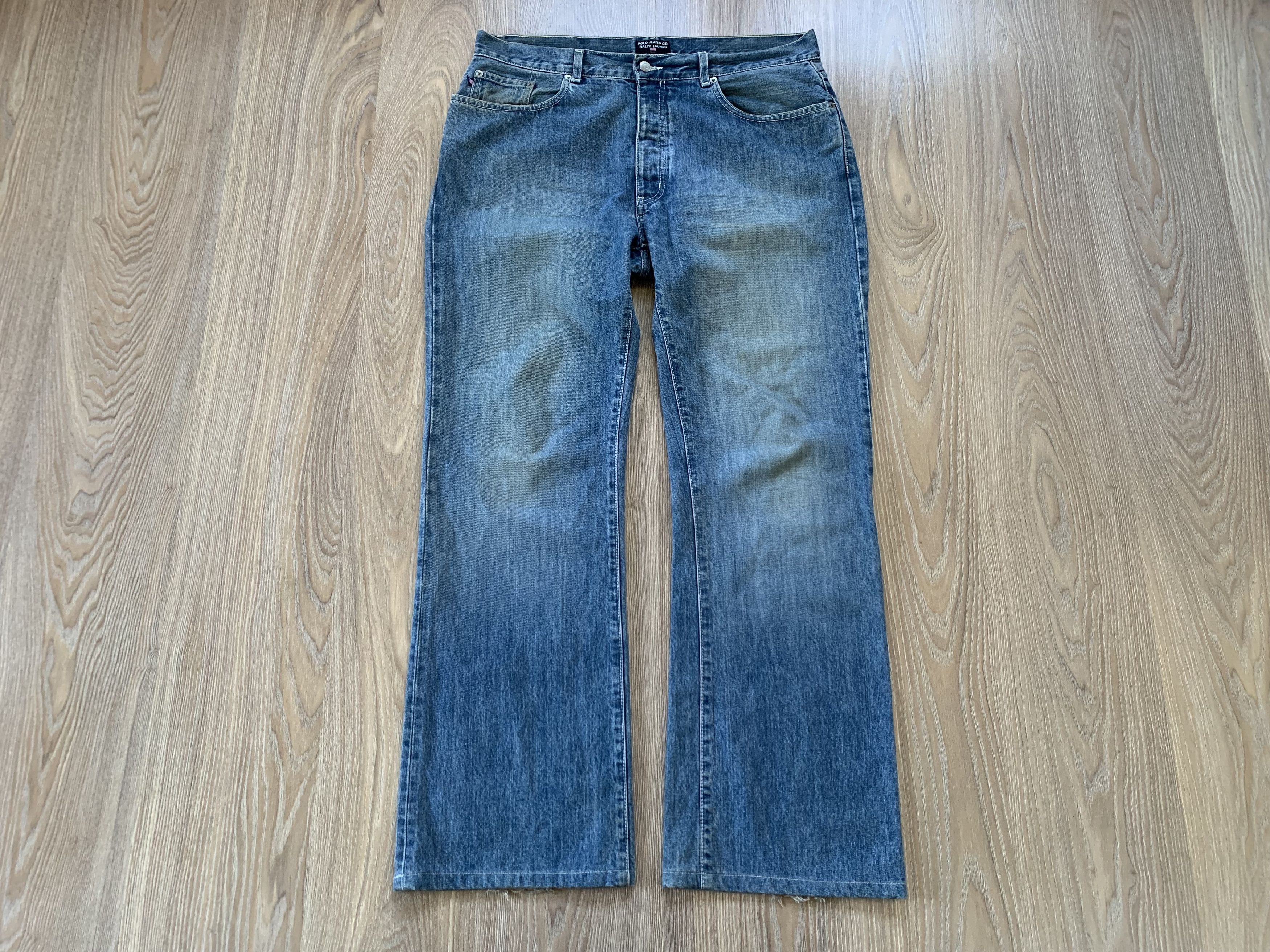 Denime Polo Ralph Lauren Blue Denim Jeans Size US 36 / EU 52 - 2 Thumbnail