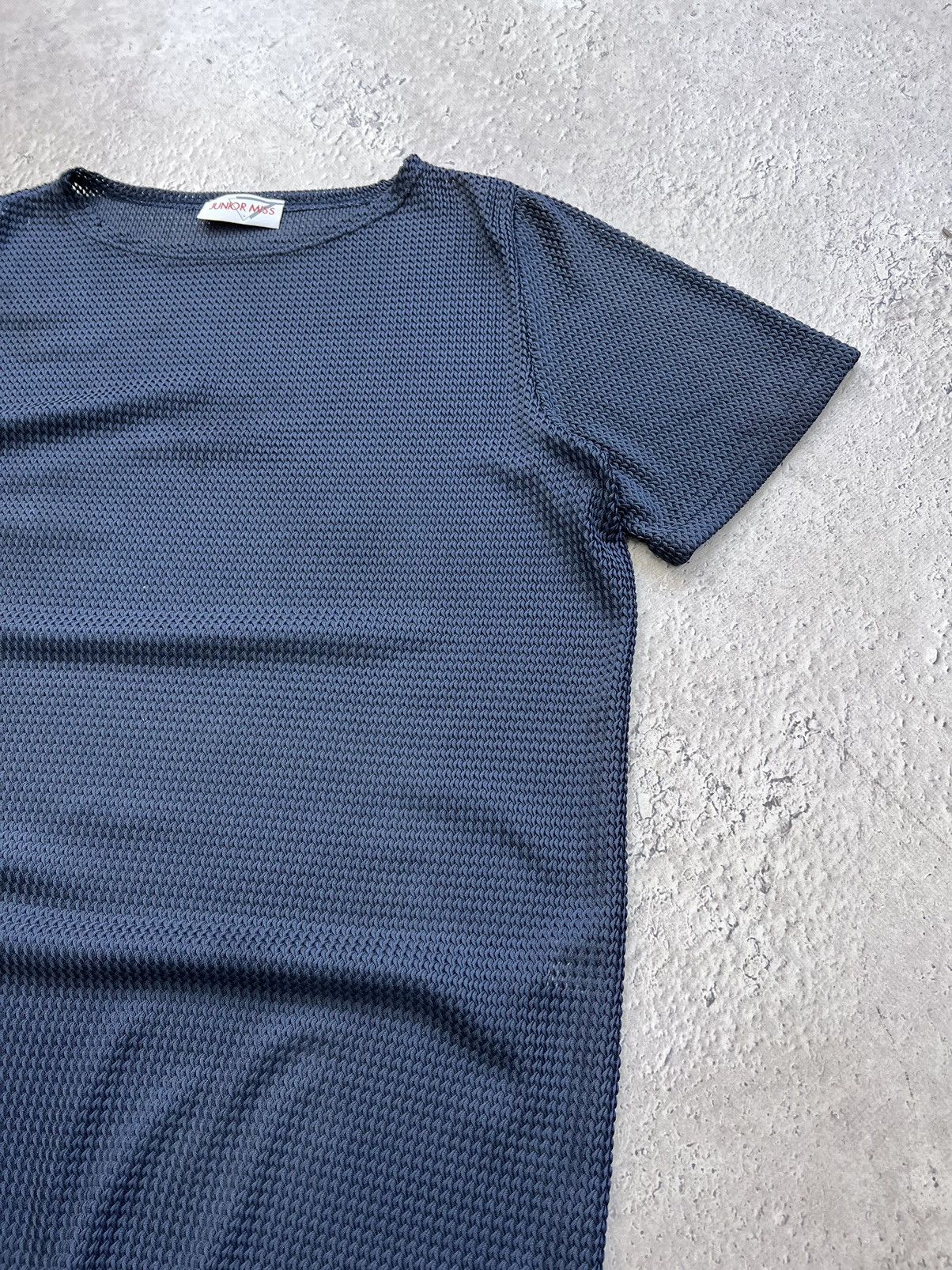 Hysteric Glamour × Japanese Brand VINTAGE Y2K JPG STYLE Japanese brand Fishnet mesh Tshirt Size US L / EU 52-54 / 3 - 5 Thumbnail
