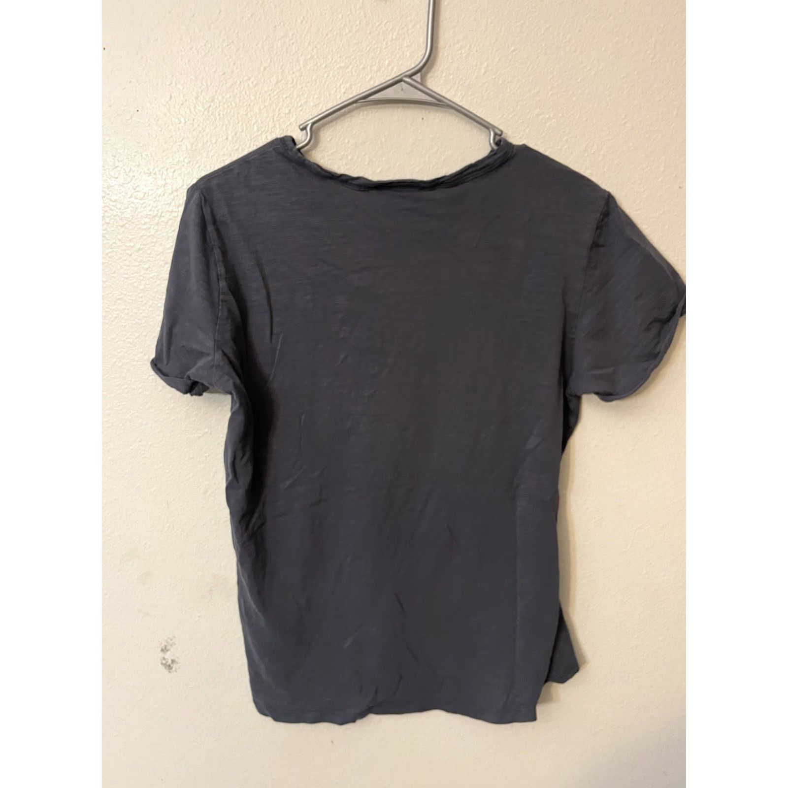 H&M H&M T-Shirt Crew Neck Short Sleeve Solid Gray Size Small Mens Size US S / EU 44-46 / 1 - 3 Thumbnail