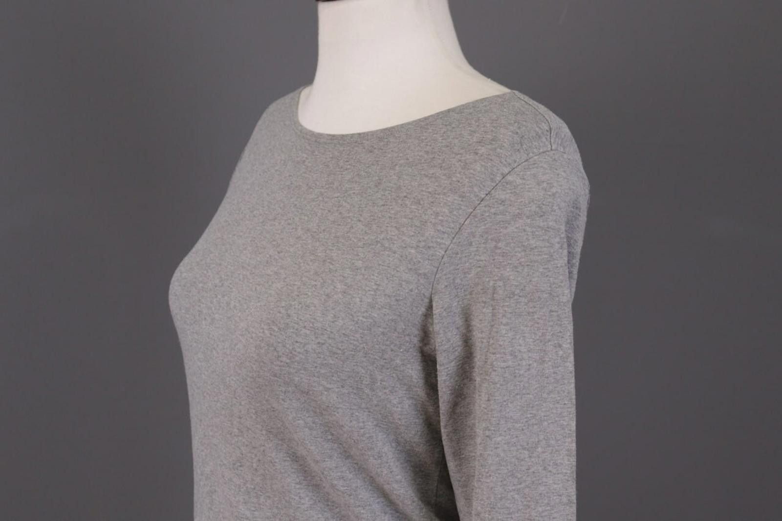 Eileen Fisher Eileen Fisher Gray Pullover Cropped Sweater Size M / US 6-8 / IT 42-44 - 4 Thumbnail