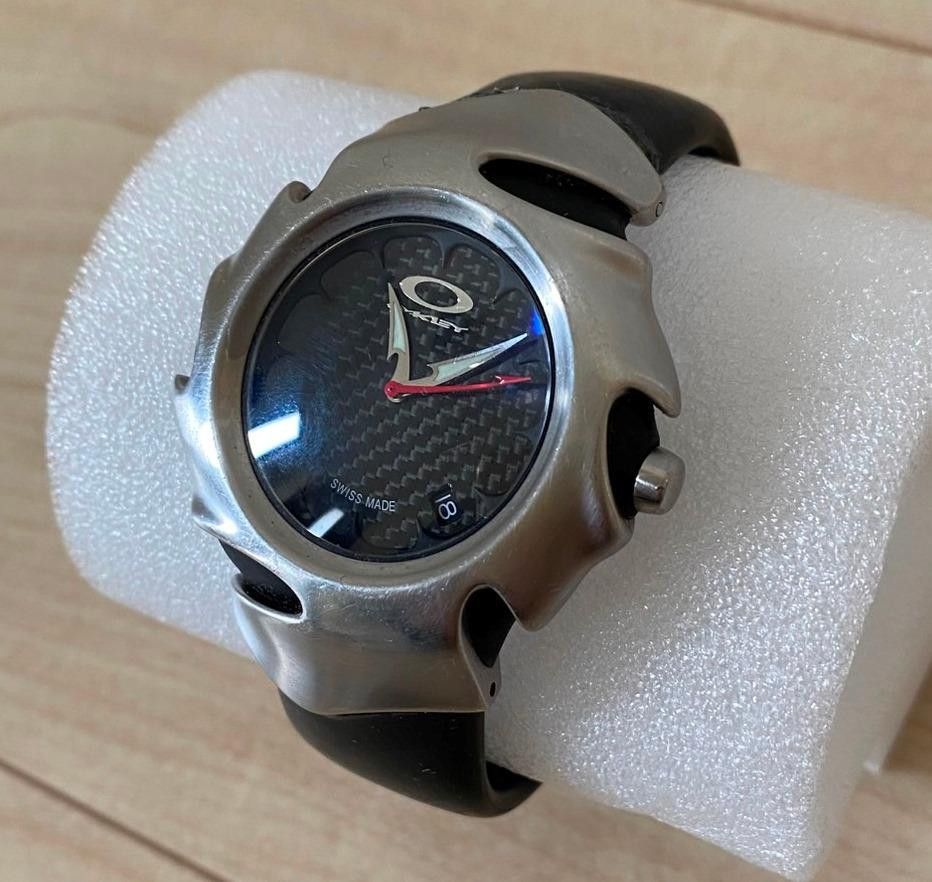 Oakley OAKLEY Blade Design Hands Wristwatch Black/ Silver Size ONE SIZE - 3 Thumbnail