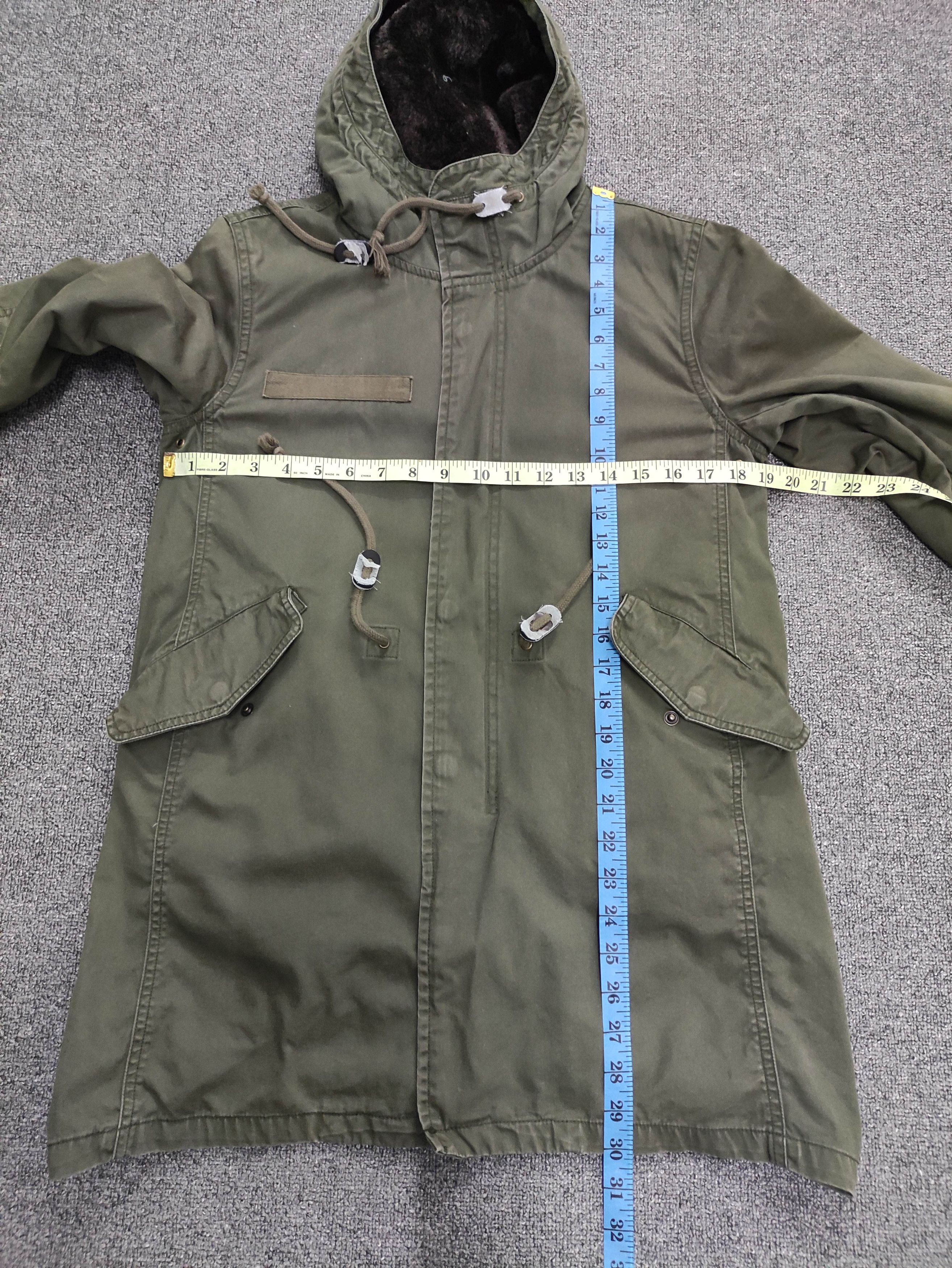 GU Vintage Gu Parka Hooded Jacket Lined Fleece Size US S / EU 44-46 / 1 - 14 Thumbnail