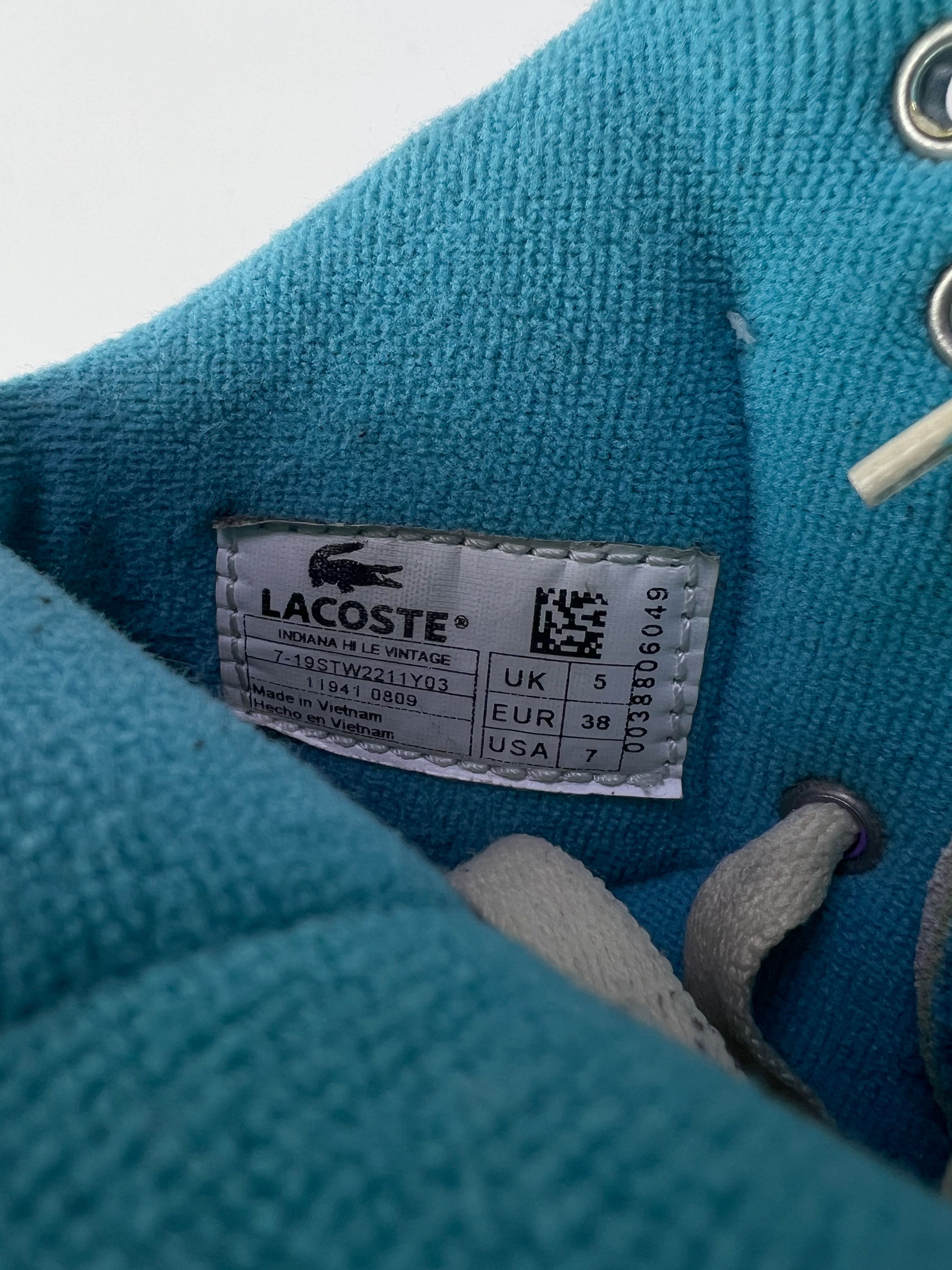 Lacoste × Vintage Lacoste leather vintage sneakers Size US 7 / IT 37 - 9 Thumbnail