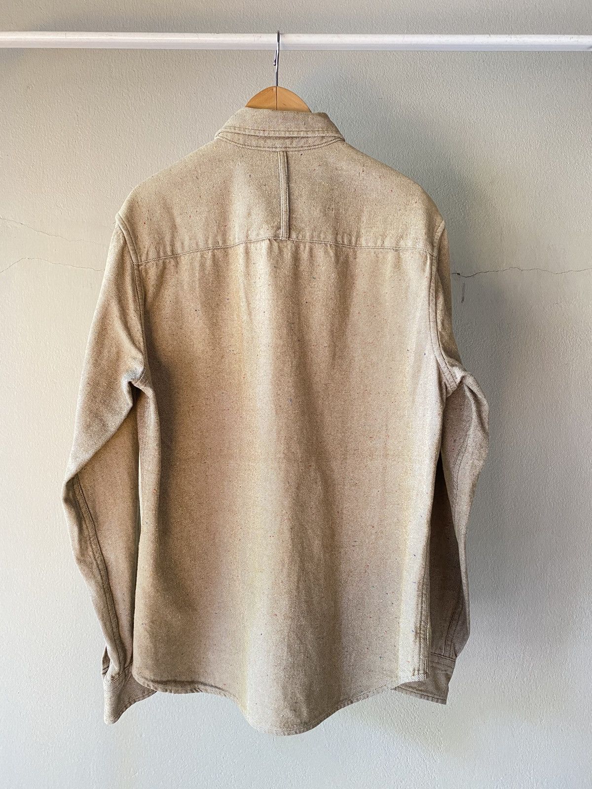 Designer × Japanese Brand INHERIT Brown Collared Shirt. Size US M / EU 48-50 / 2 - 17 Thumbnail