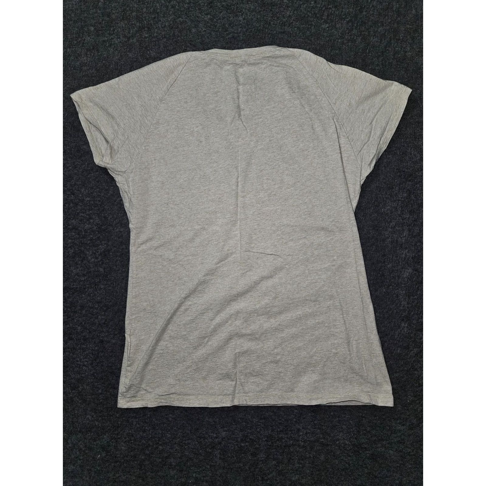 The North Face The North Face Shirt Womens L Gray Short Sleeve Slim Fit Logo Tee Top Size L / US 10 / IT 46 - 5 Thumbnail