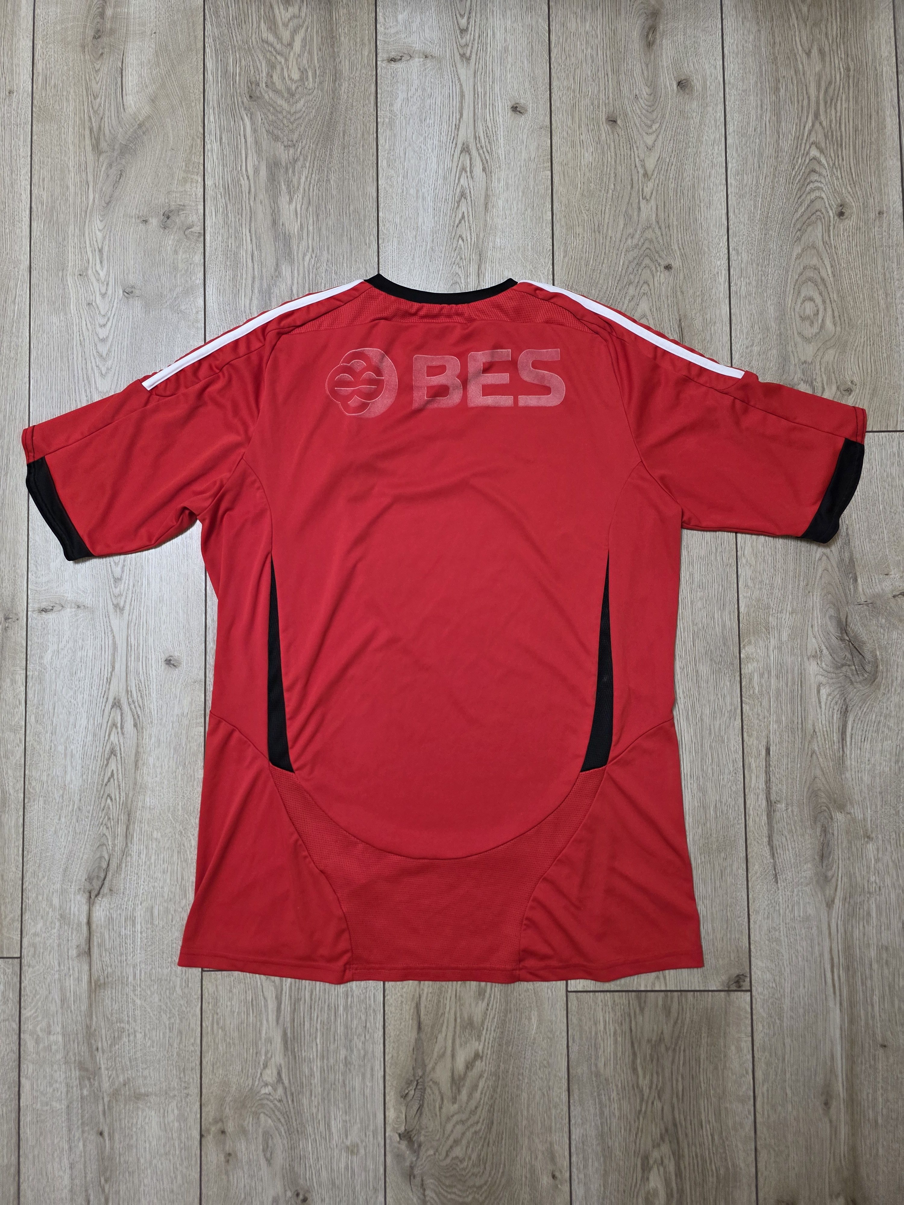 Adidas BENFICA 2008 2009 HOME FOOTBALL SHIRT SOCCER JERSEY Size US L / EU 52-54 / 3 - 2 Thumbnail