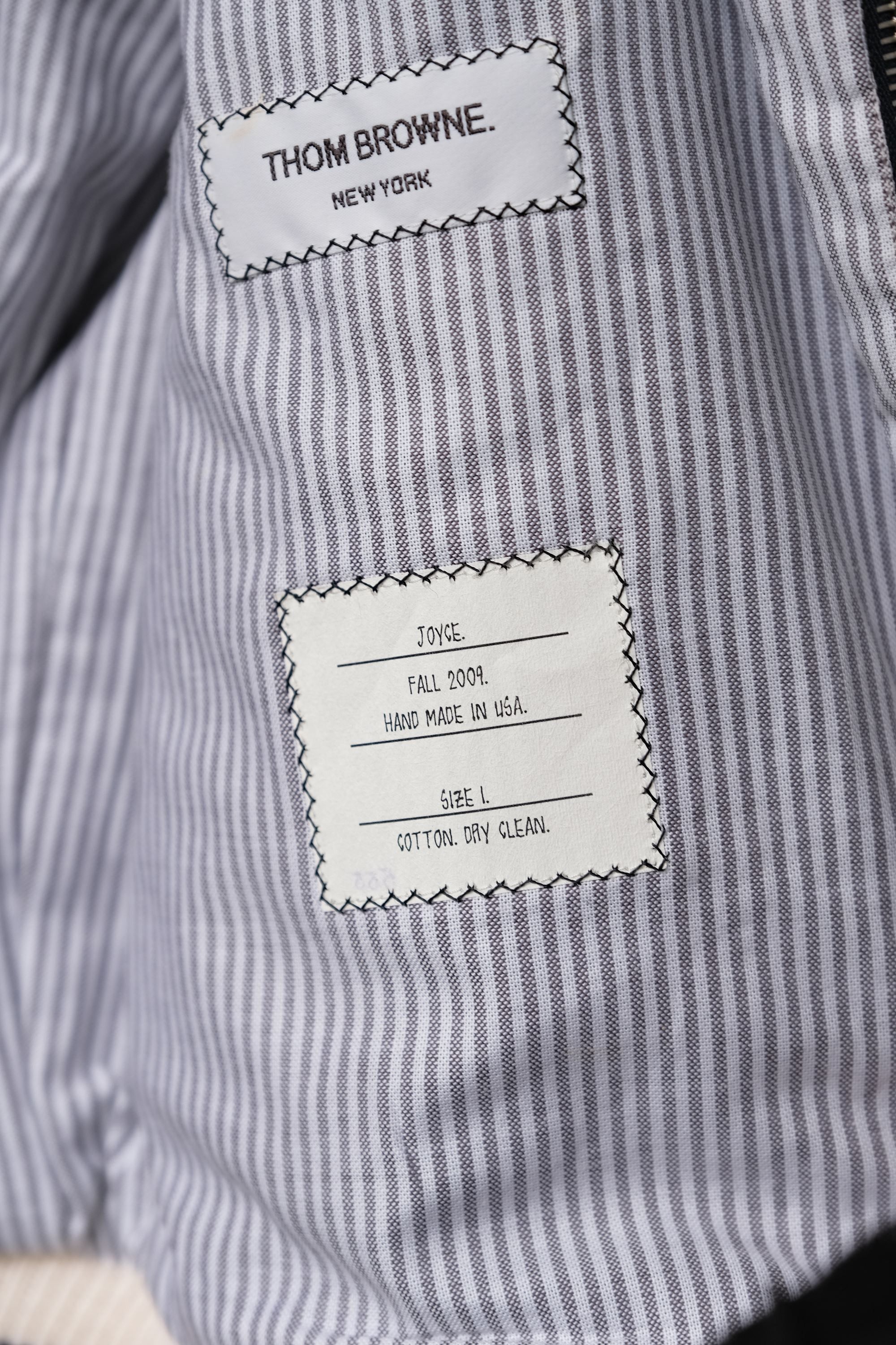 Thom Browne THOM BROWNE Joyce 2009F/W Pattern Blouson Jacket Size L / US 10 / IT 46 - 6 Thumbnail