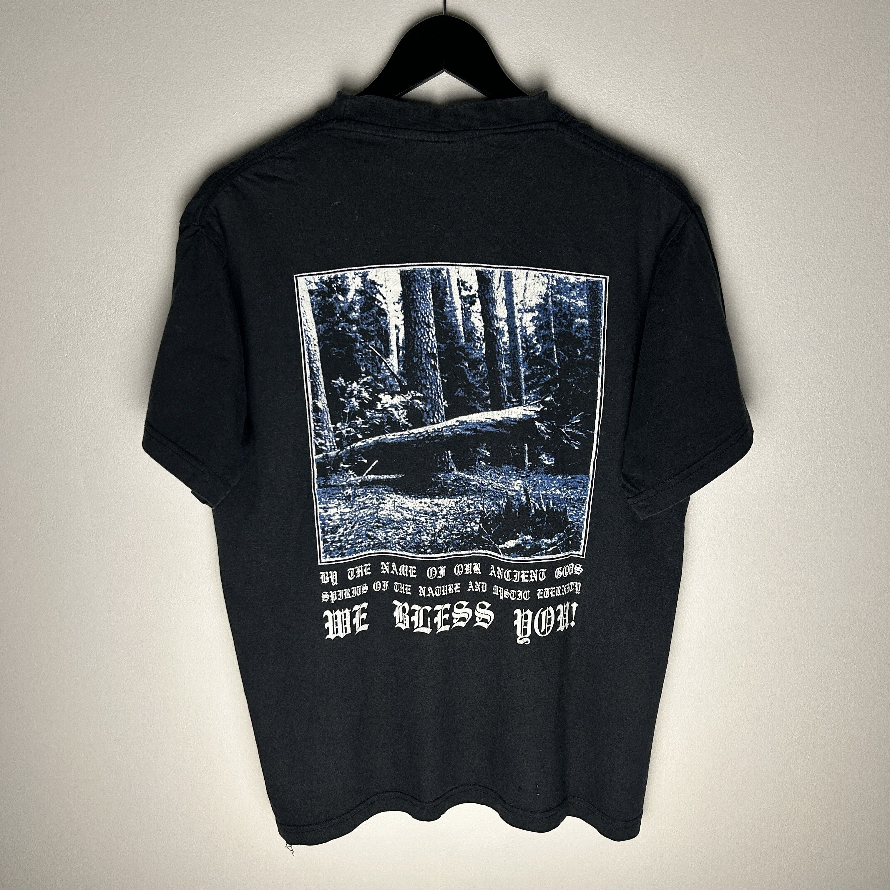 Band Tees Vintage Nokturnal Mortum Lunar Poetry 90’s Band T-shirt Size US L / EU 52-54 / 3 - 2 Thumbnail