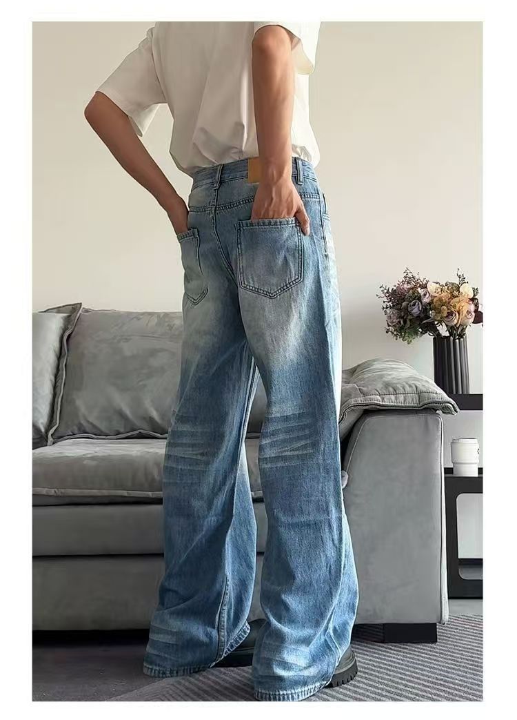 Japanese Brand American washed vintage Cleanfit casual distressed jeans Size US 32 / EU 48 - 4 Thumbnail