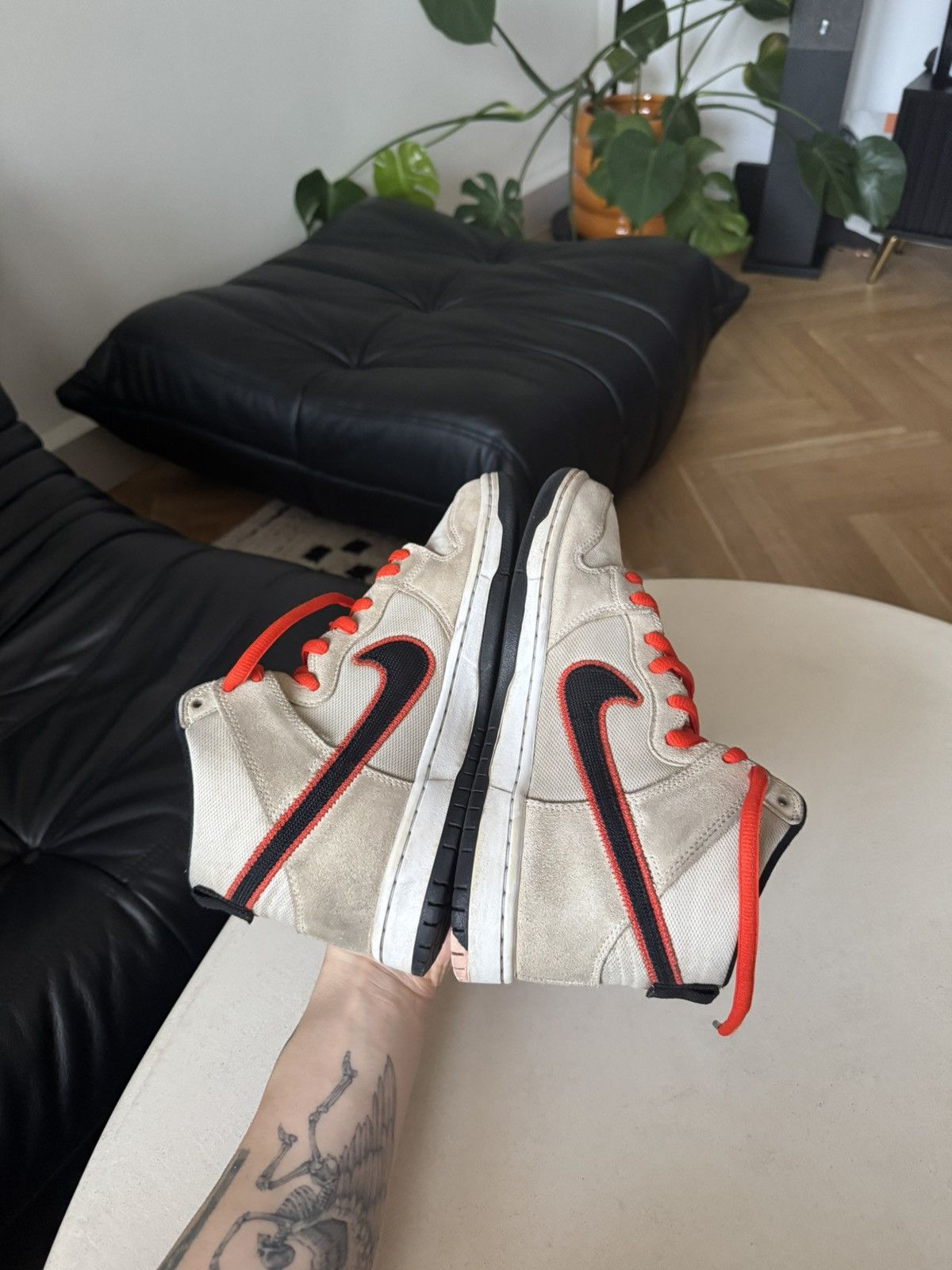 Nike Nike SB dunk high SF Giants Streetwear Skateboarding Skate Size US 8 / EU 41 - 4 Thumbnail
