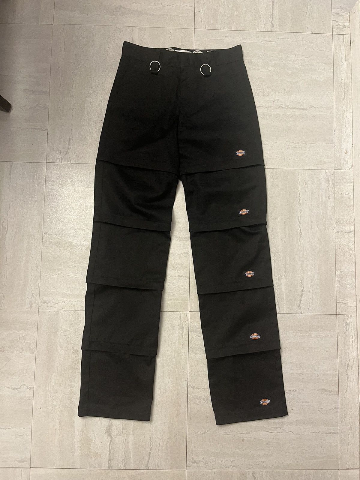 Dickies Kidill 5 hem zip pants black | Grailed