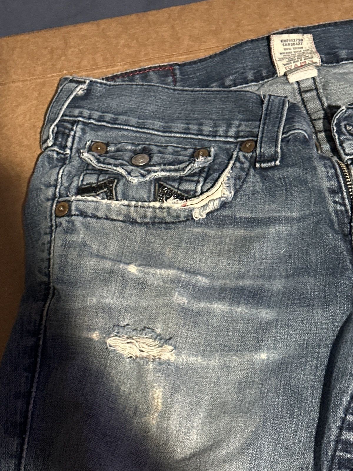 True Religion True Religion Ricky Bootcut Denim Size US 32 / EU 48 - 9 Thumbnail