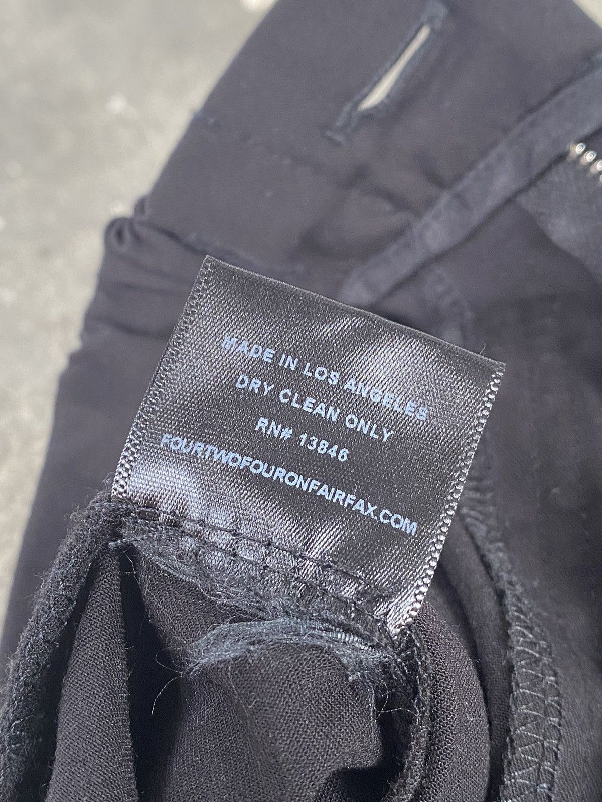 424 424 Casual Black Pants Size US 34 / EU 50 - 8 Thumbnail