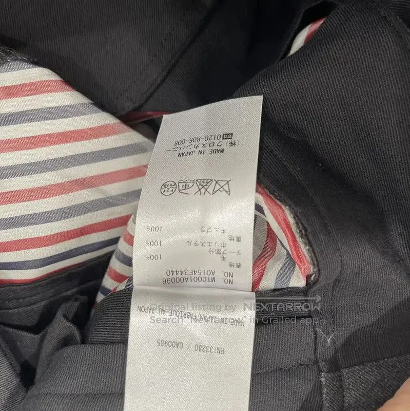 Thom Browne Thom Browne Casual Trousers in Charcoal Gray . Size US 32 / EU 48 - 6 Thumbnail
