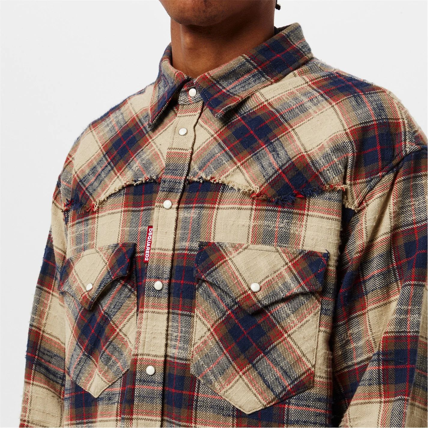 Dsquared2 o1g2r1mq0426 Long Sleeve Cowboy Shirt in Multicolor Size US S / EU 44-46 / 1 - 5 Thumbnail