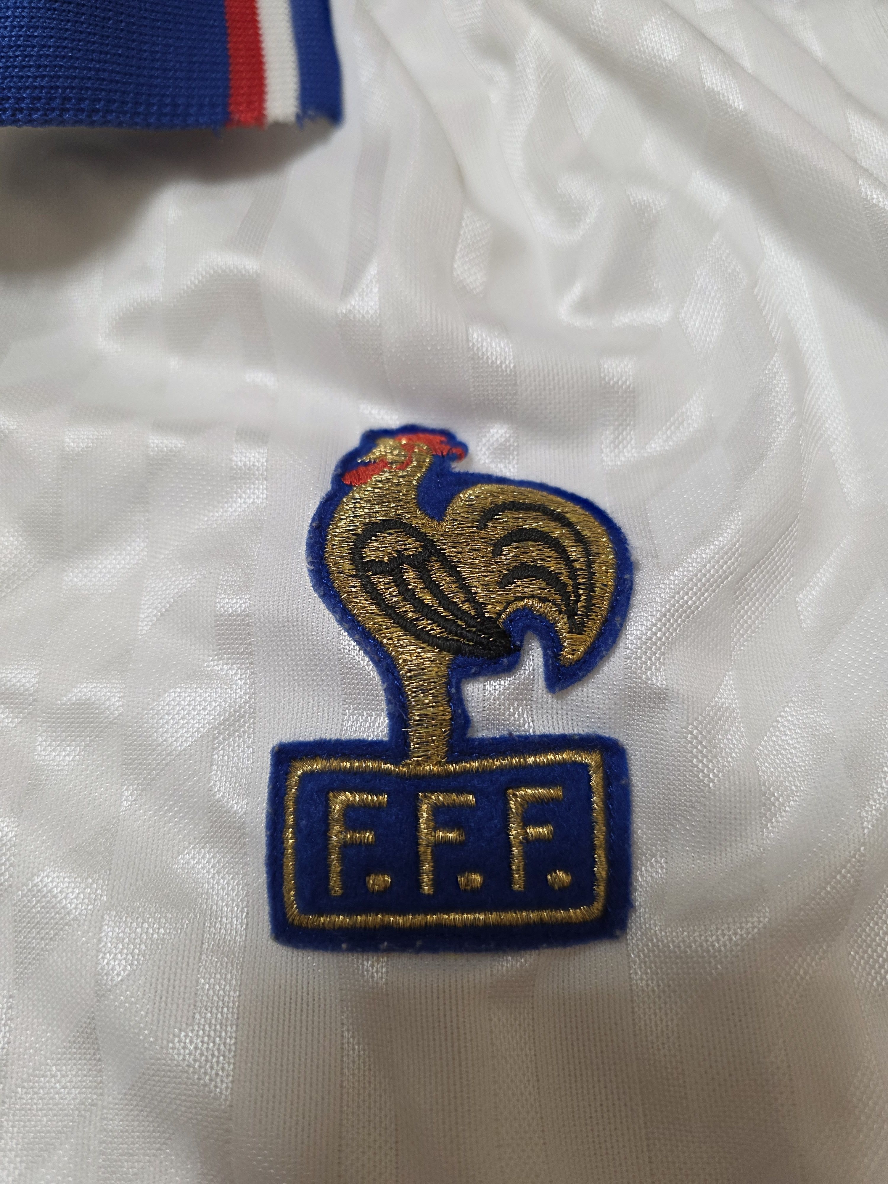 Adidas FRANCE 1994 1995 AWAY VINTAGE FOOTBALL SHIRT SOCCER JERSEY Size US M / EU 48-50 / 2 - 4 Thumbnail