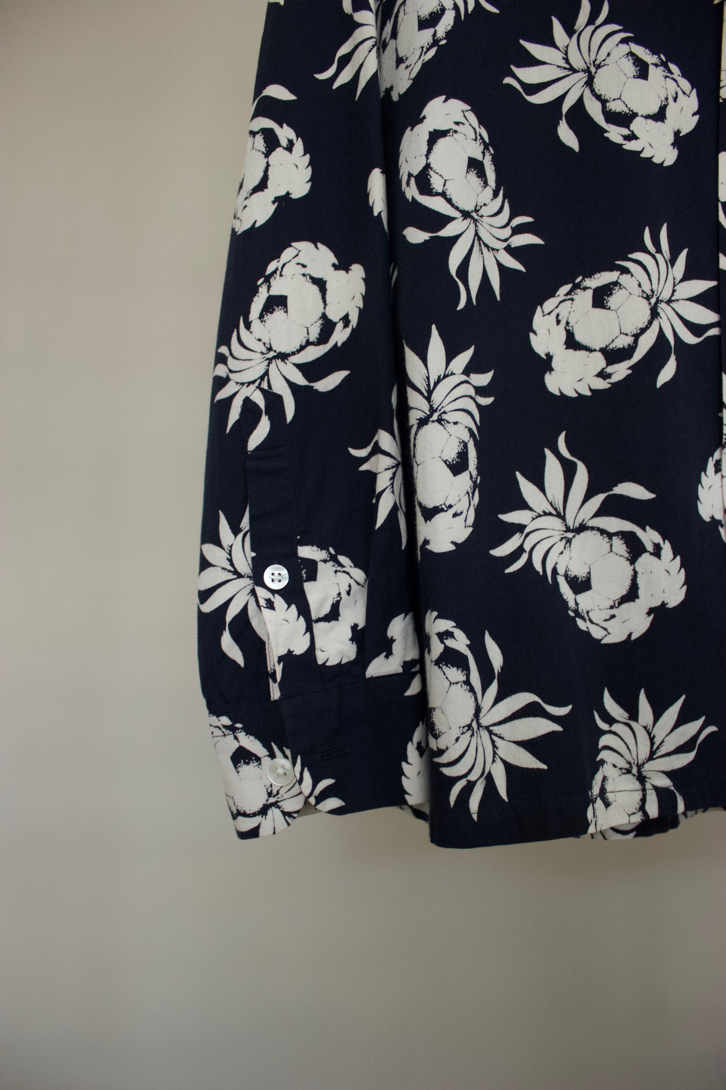 Sophnet. Hawaiian Print Camp Collar Long Sleeve Shirt Size US S / EU 44-46 / 1 - 5 Thumbnail