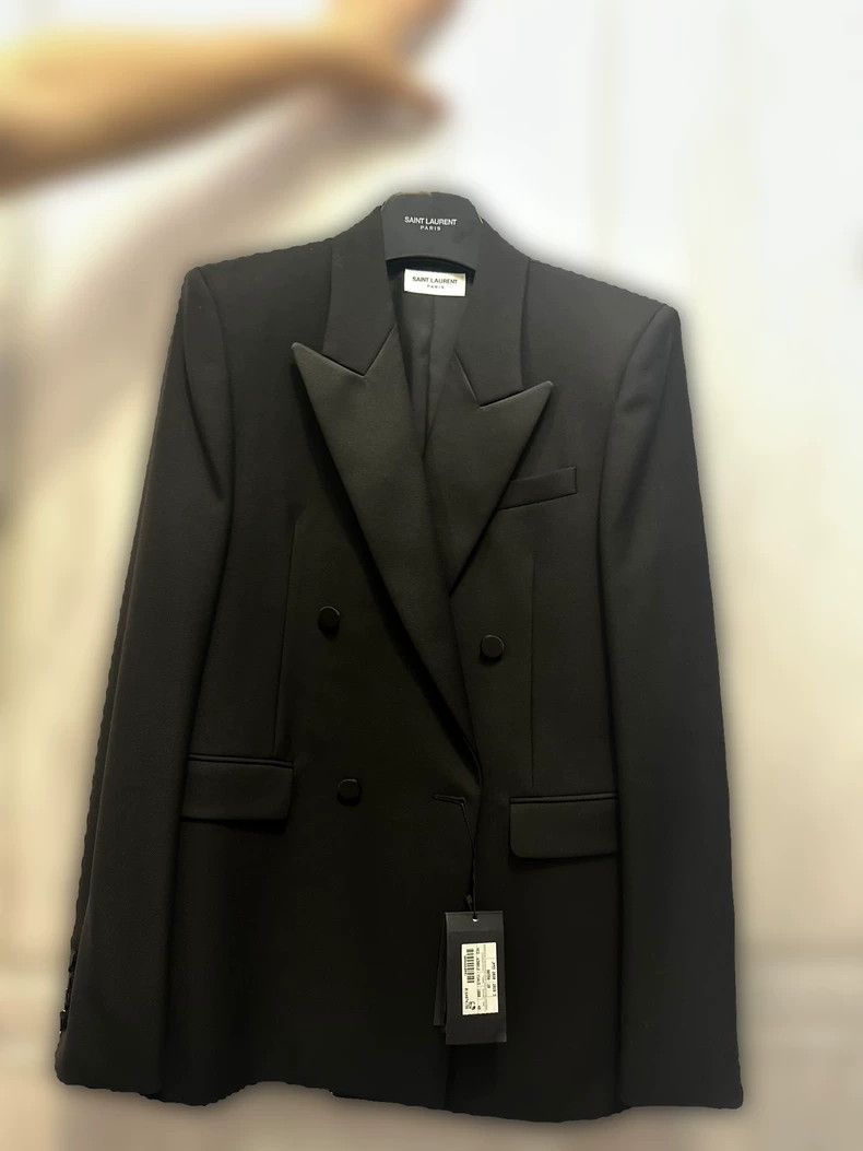 Saint Laurent Paris Saint Laurent Paris Cashmere blazer Size 48R - 3 Thumbnail