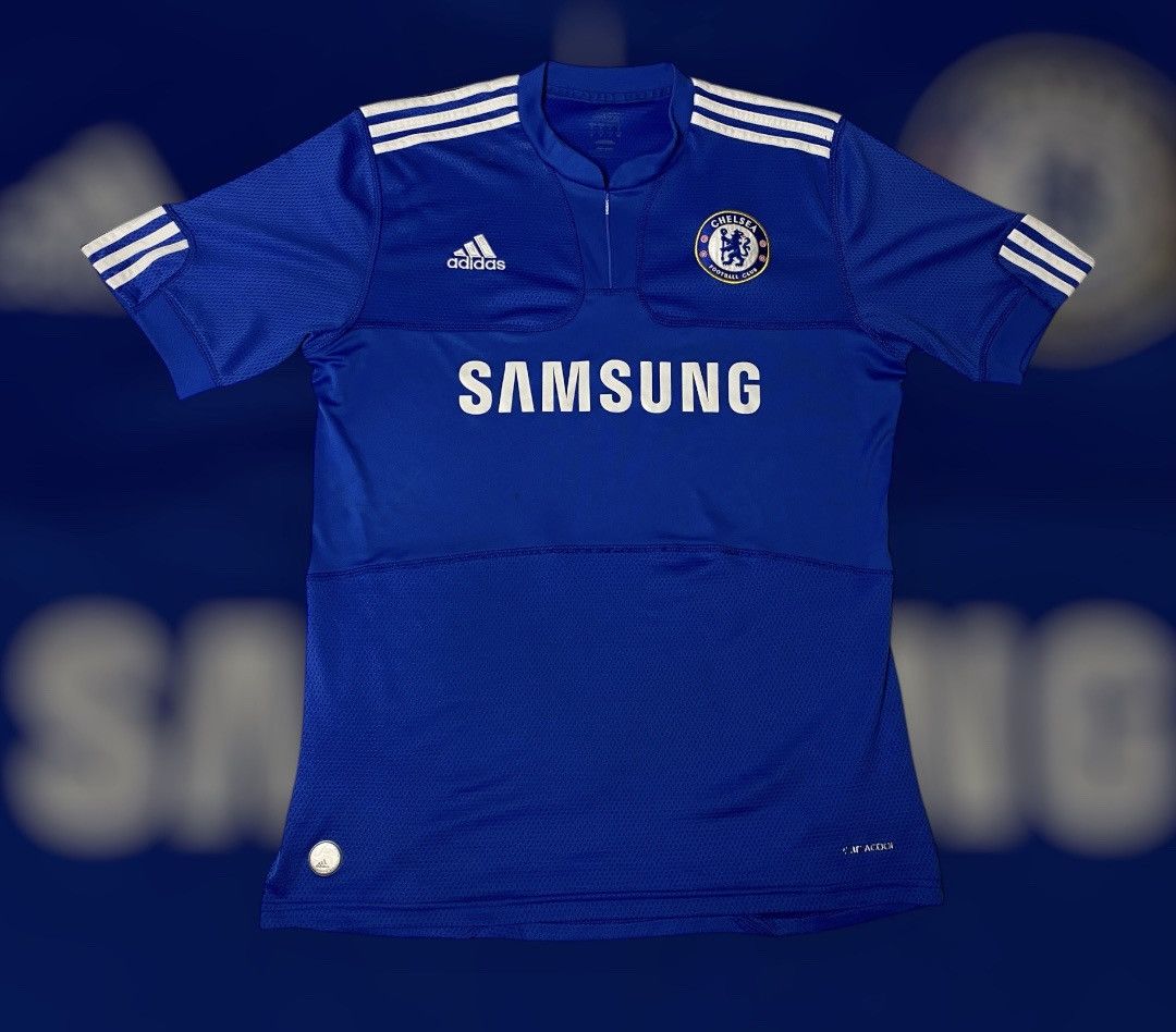 Adidas × Chelsea Soccer Chelsea Adidas Soccer Jersey vintage Size US M / EU 48-50 / 2 - 1 Thumbnail