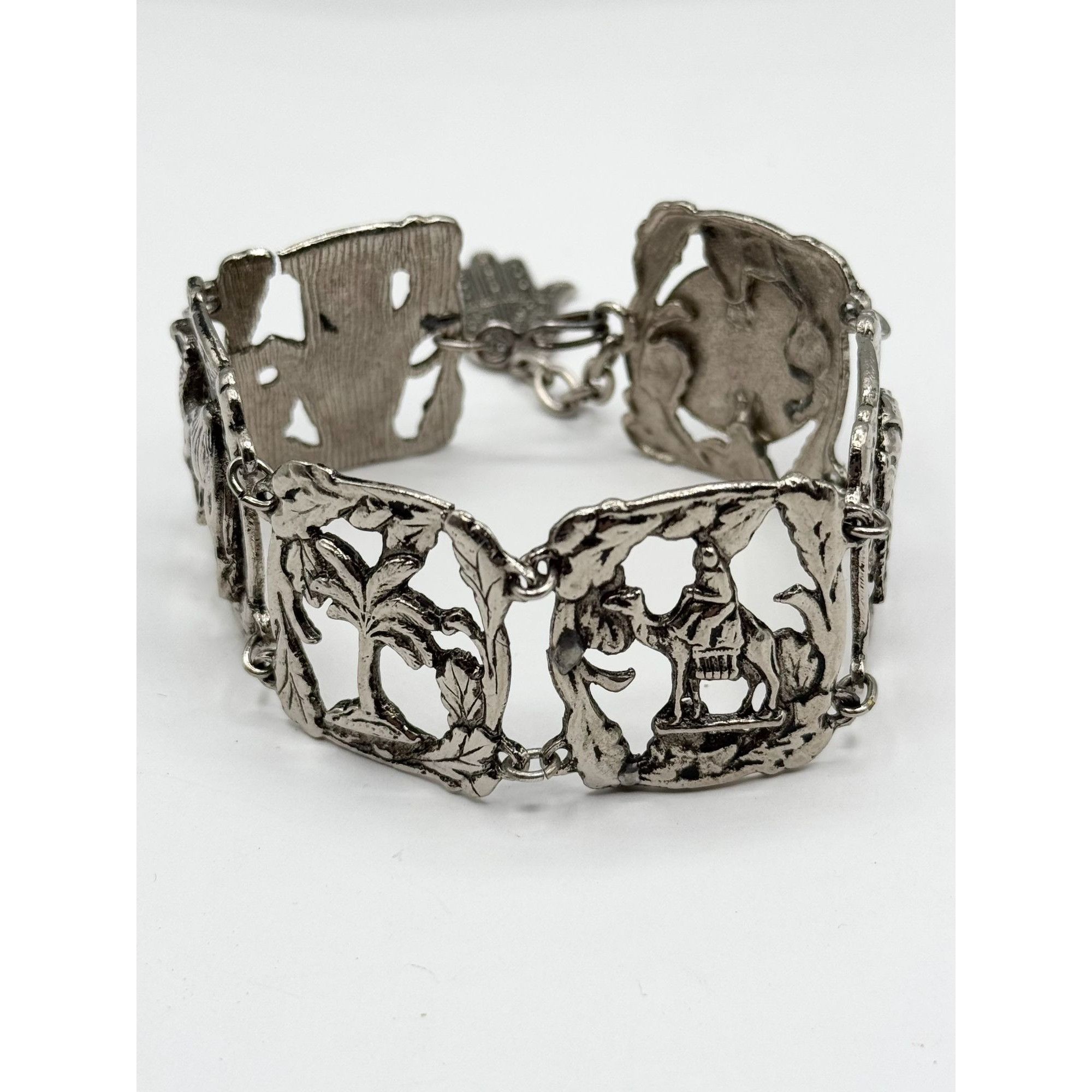 Vintage Vintage souvenir Du Maroc travel panel bracelet Size ONE SIZE - 5 Thumbnail