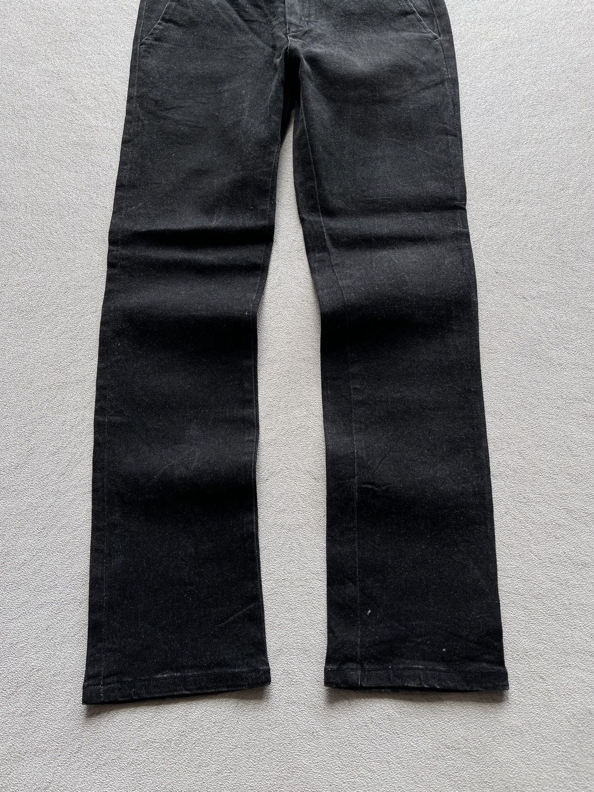 Helmut Lang 2000s HELMUT LANG Black Denim Pants Size US 30 / EU 46 - 3 Thumbnail