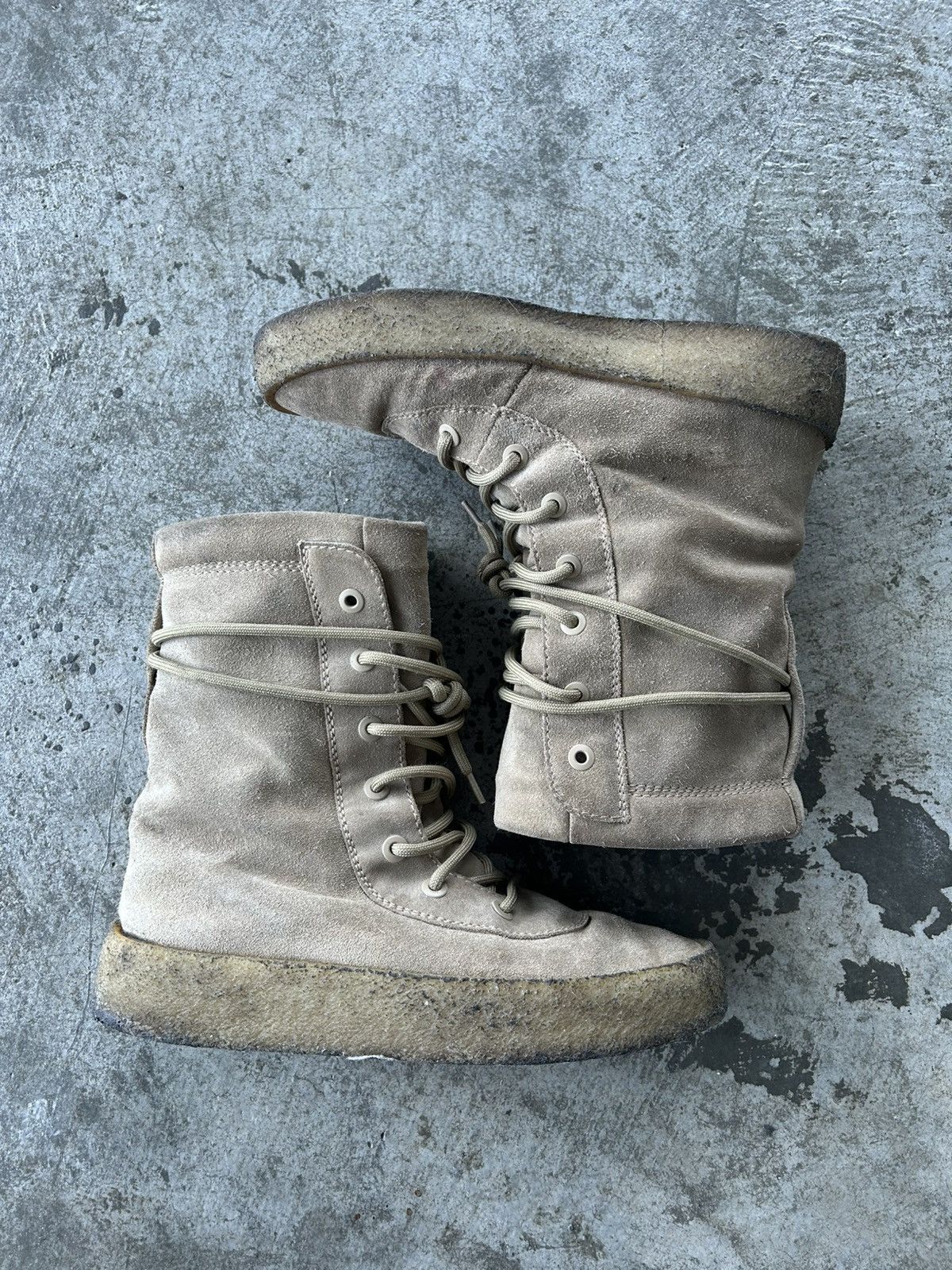 adidas gazelle silver green womens YEEZY Yeezy Season 6 Desert Boot "Graphite"  Stadium Goods