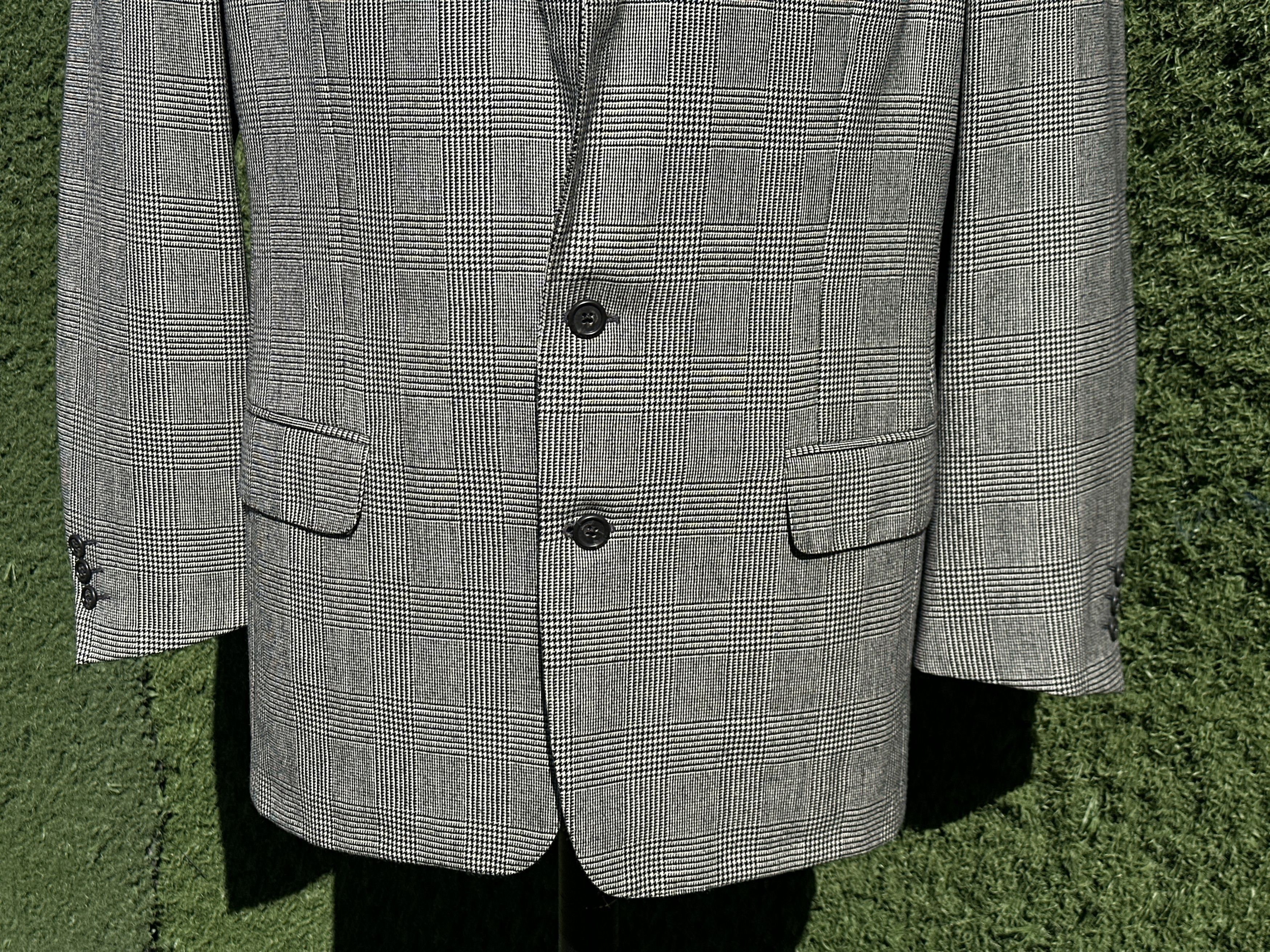 Corneliani Corneliani Wool Glen Check Blazer Formal Jacket Size 50 IT Size 50R - 12 Thumbnail