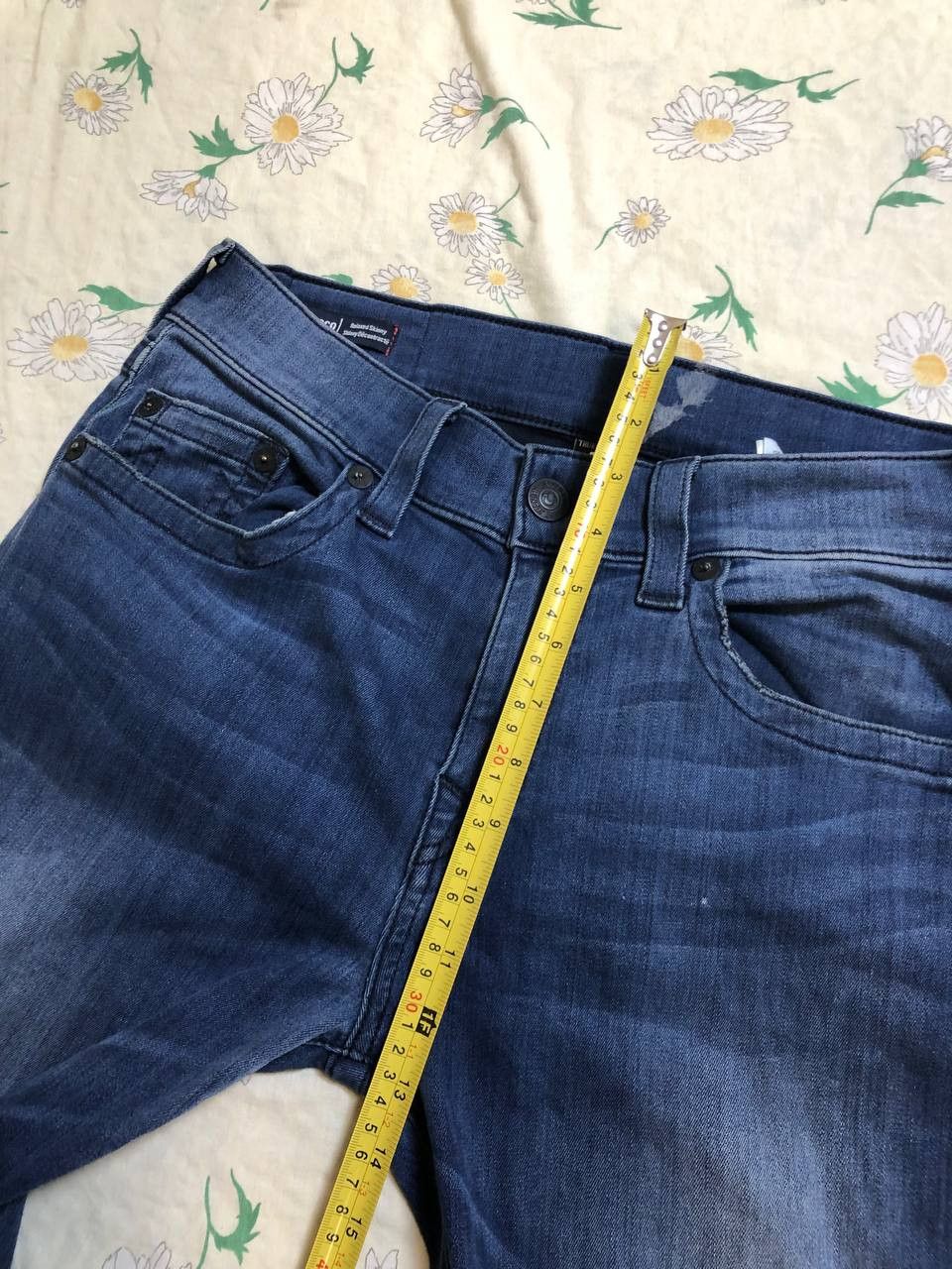 True Religion True Religion Jeans Womens Blue Denim Geno Relaxed Size 32" / US 10 / IT 46 - 15 Thumbnail